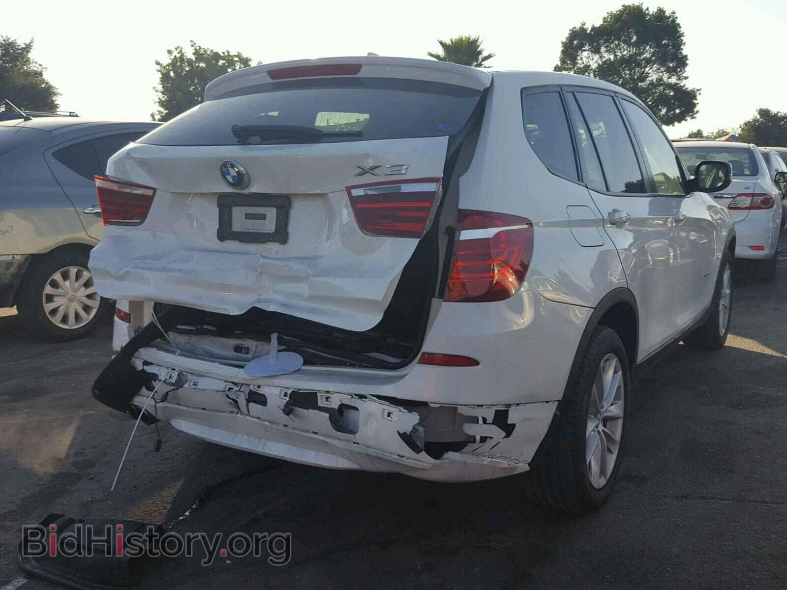 2014 BMW X3 - VIN: 5UXWX9C52E0D10919 - Фото 4