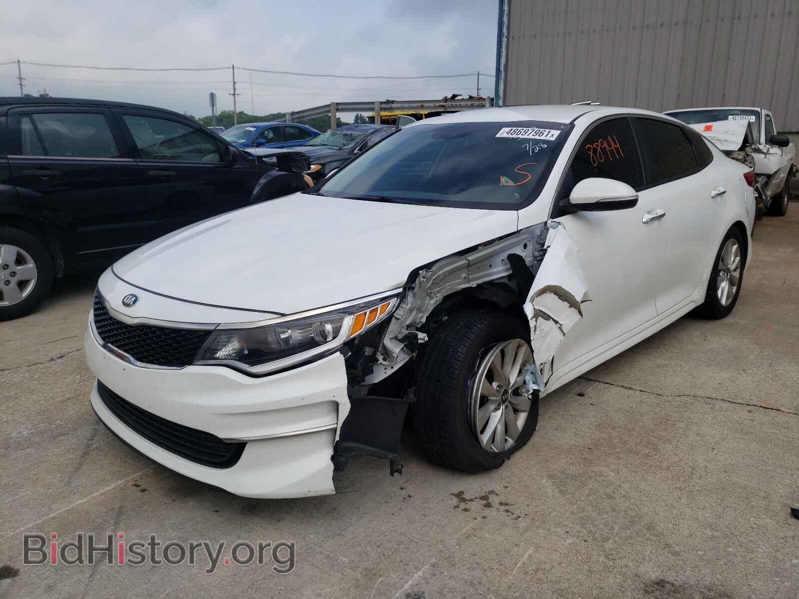 2016 KIA OPTIMA - VIN: 5XXGT4L30GG073199 - Фото 2