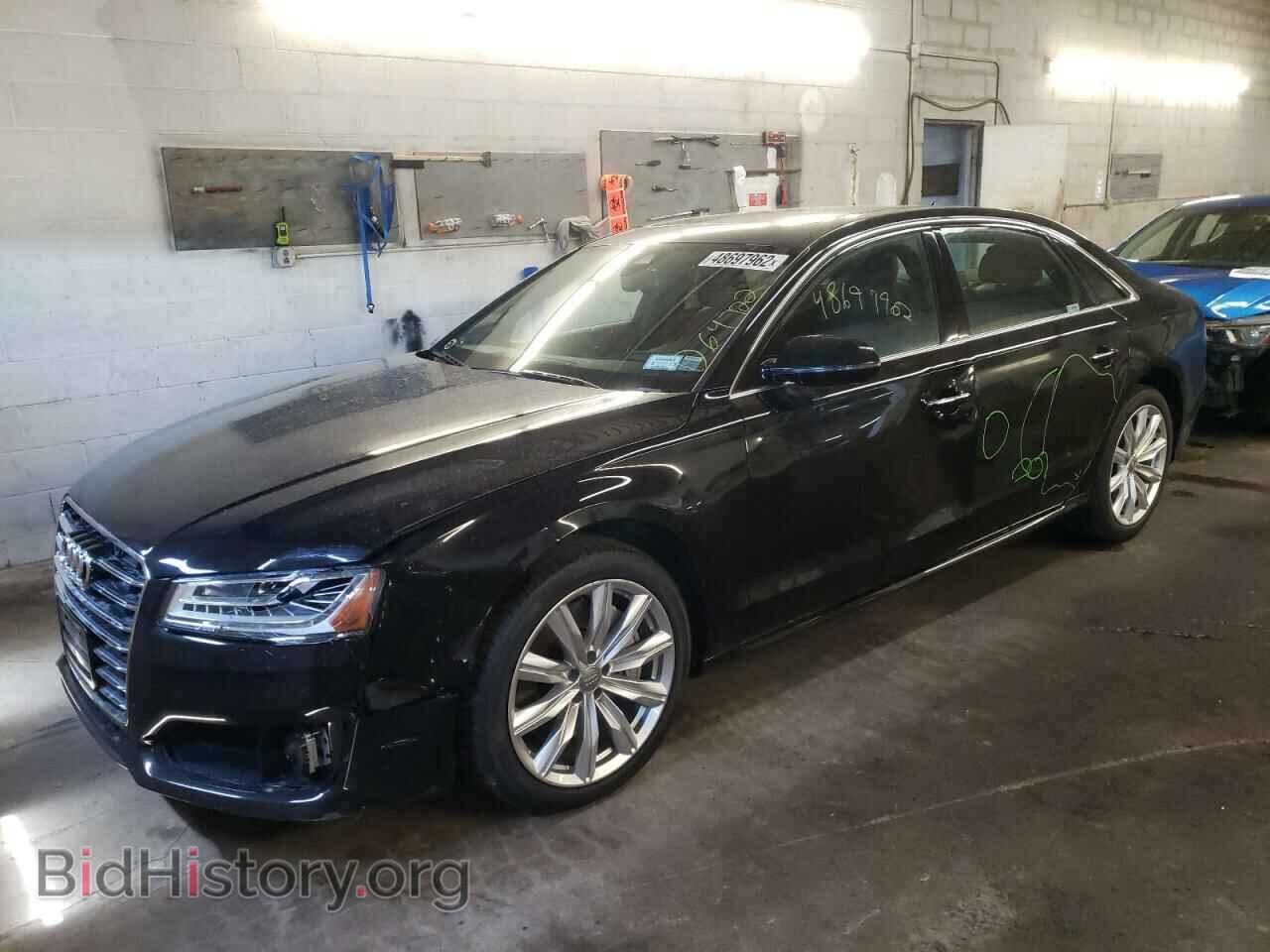 2017 AUDI A8 - VIN: WAU44AFD3HN006568 - Фото 2