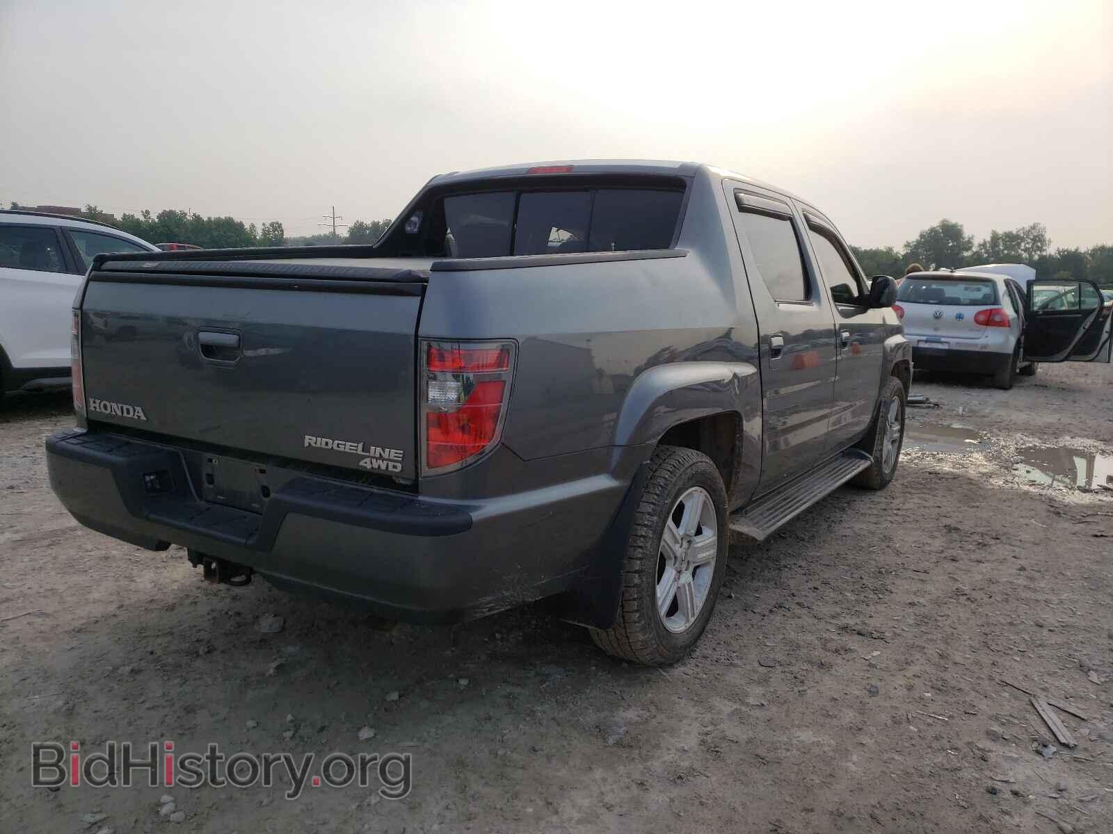 2012 HONDA RIDGELINE - VIN: 5FPYK1F53CB451748 - Фото 4