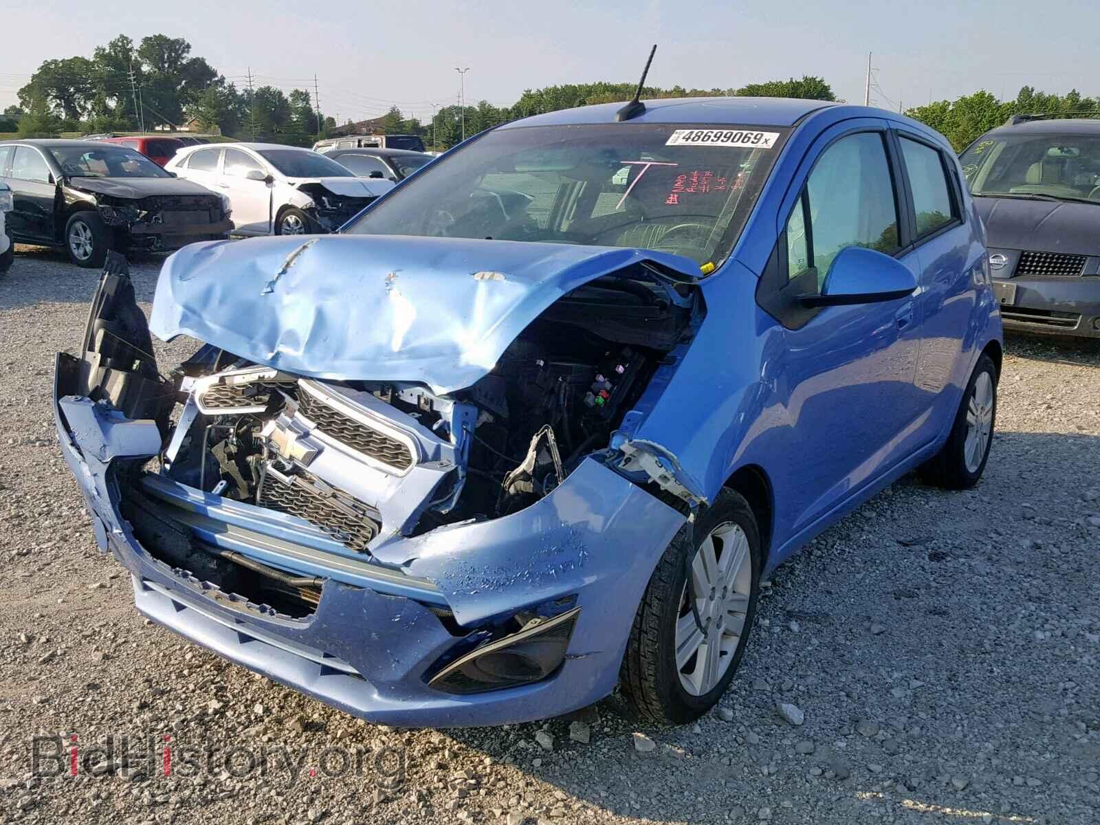 2014 CHEVROLET SPARK - VIN: KL8CD6S99EC558752 - Фото 2