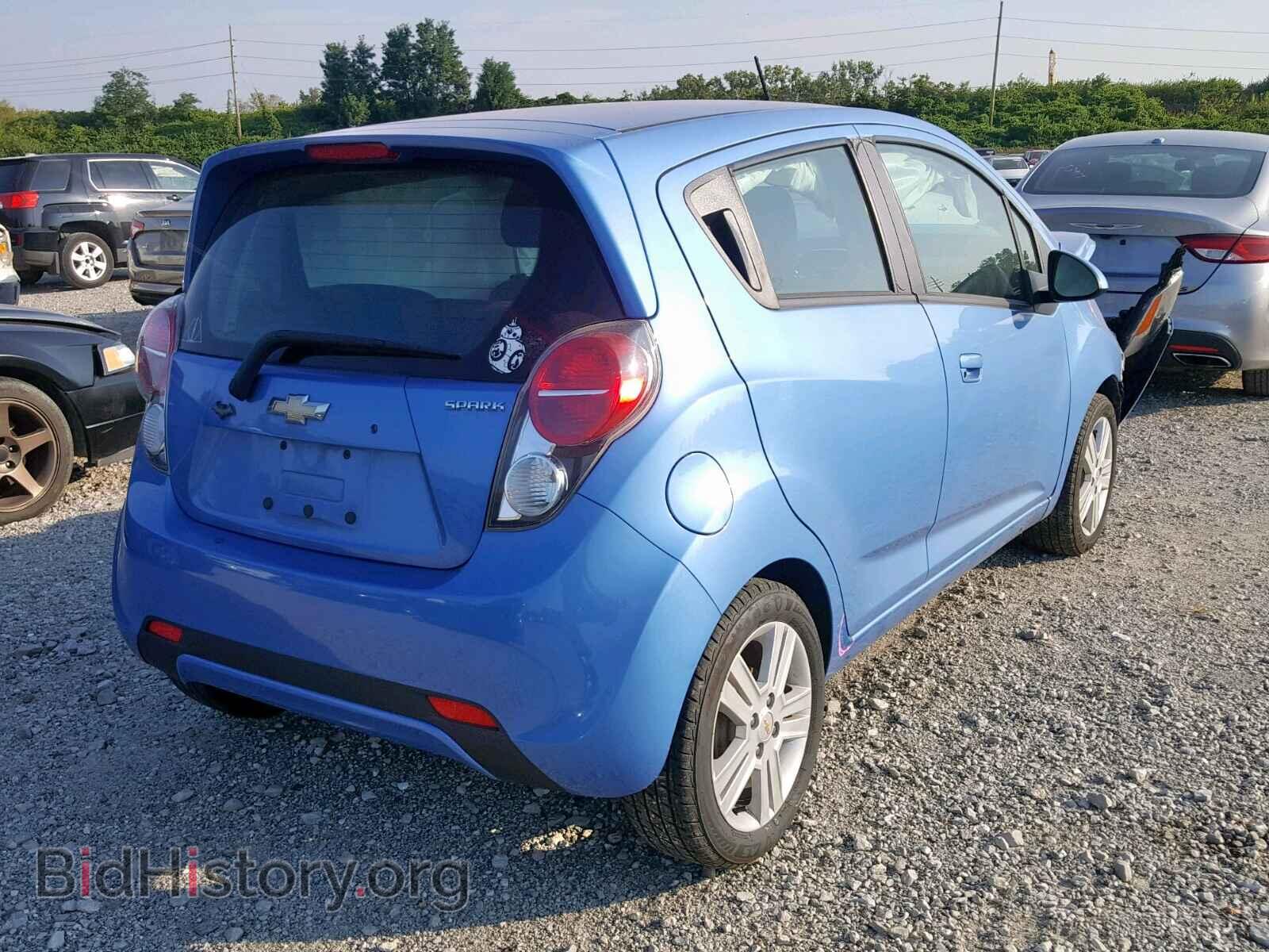 2014 CHEVROLET SPARK - VIN: KL8CD6S99EC558752 - Фото 4