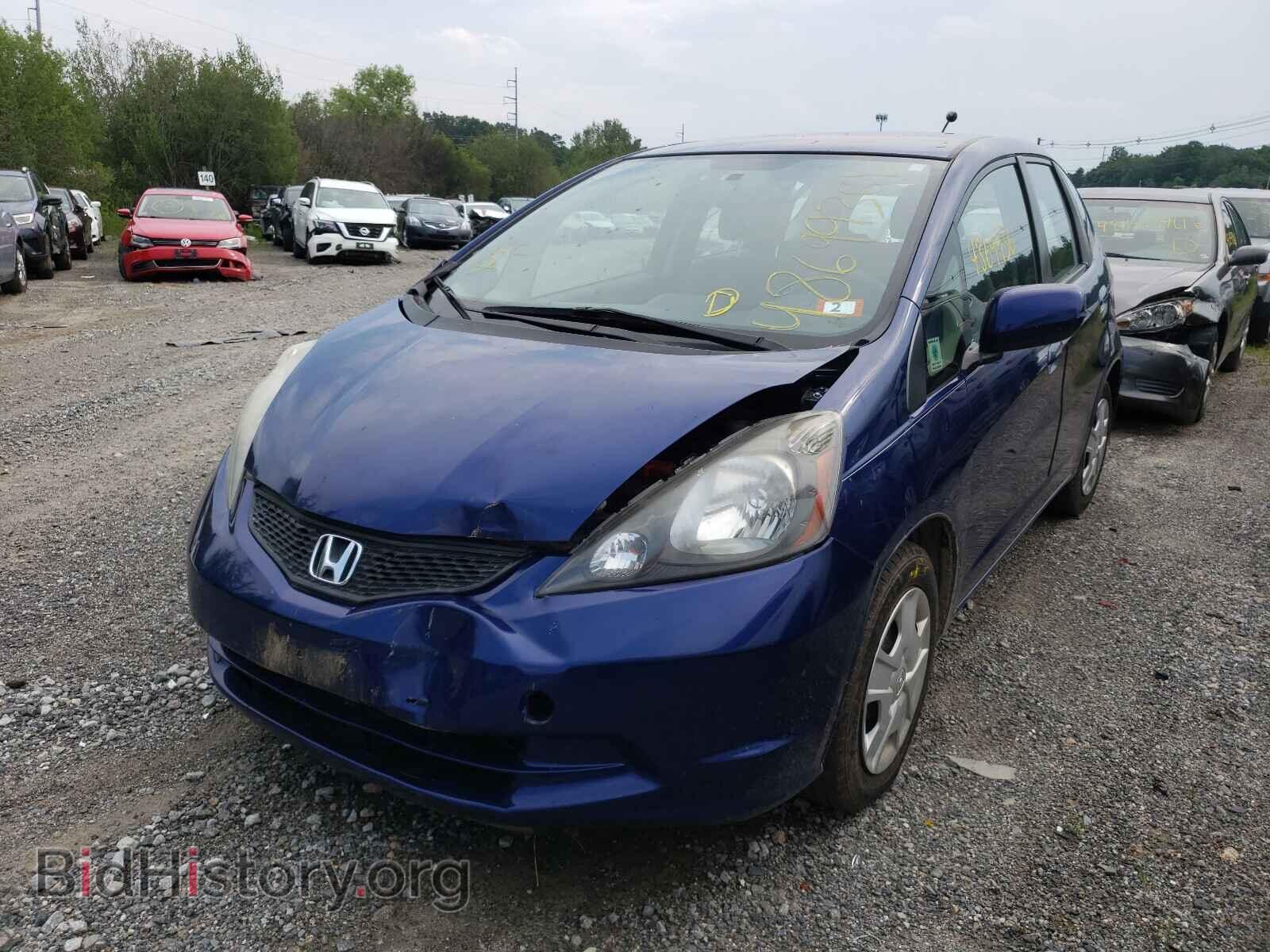 2013 HONDA FIT - VIN: JHMGE8H38DC045655 - Фото 2