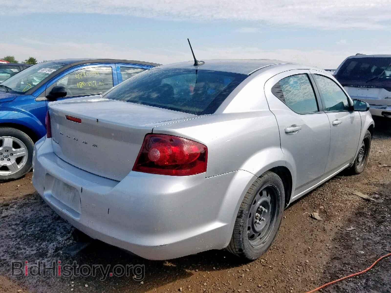 2011 DODGE AVENGER - VIN: 1B3BD4FB0BN616818 - Фото 4