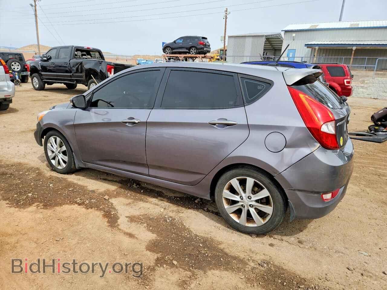 2014 HYUNDAI ACCENT - VIN: KMHCU5AE5EU154272 - Фото 2