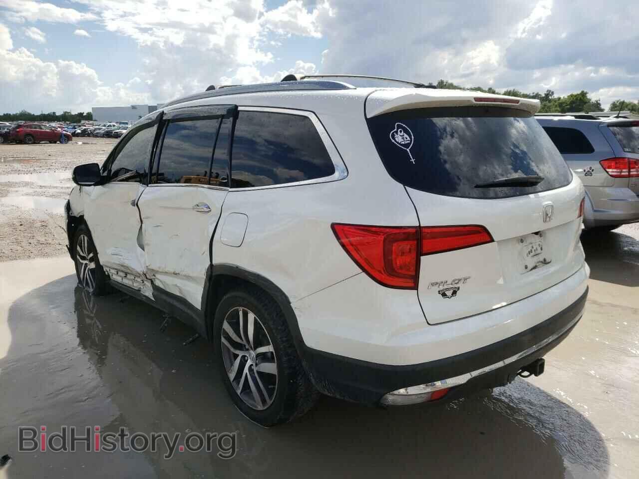 2016 HONDA PILOT - VIN: 5FNYF5H98GB016346 - Фото 2