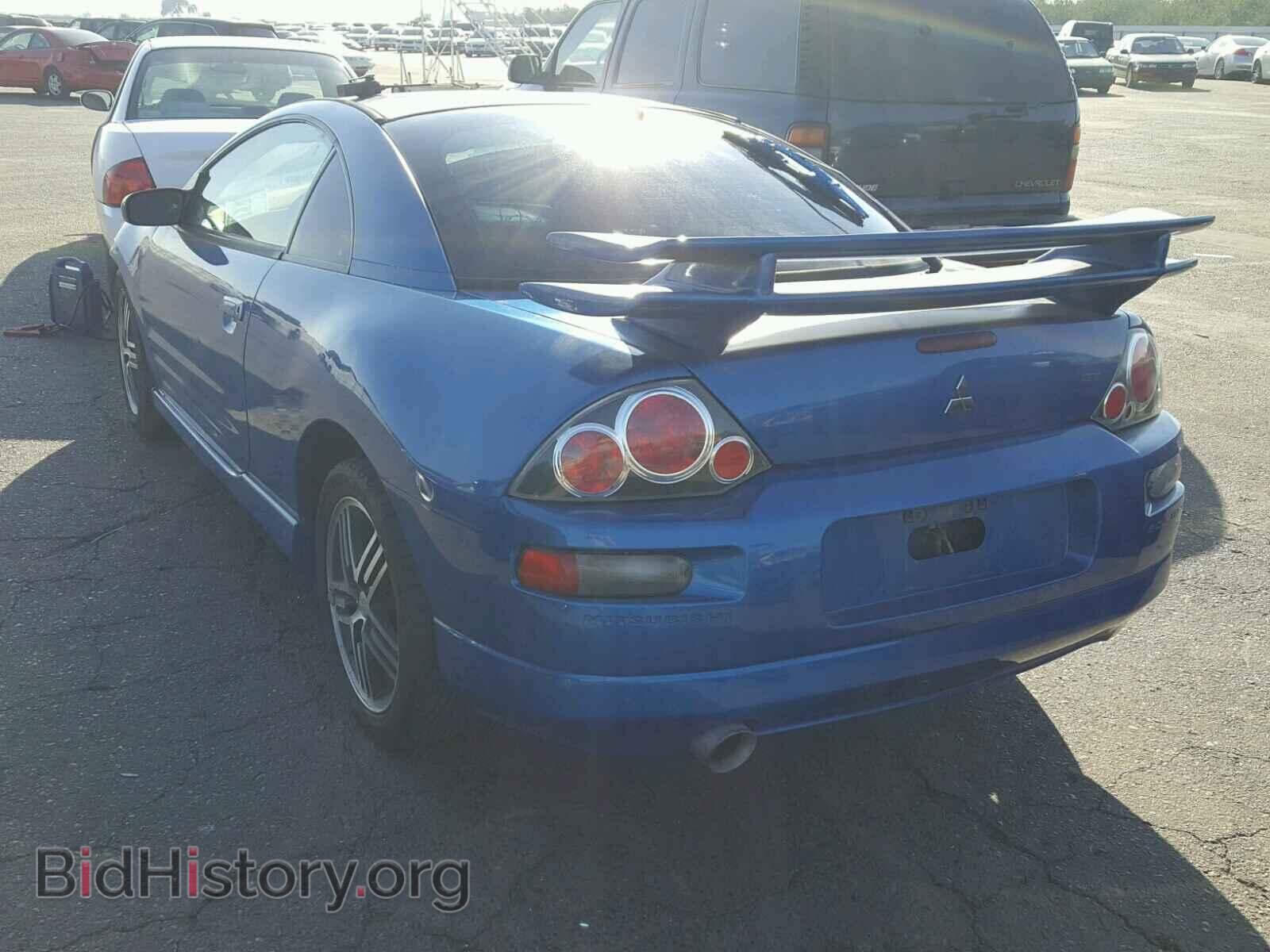 2002 MITSUBISHI ECLIPSE - VIN: 4A3AC54H42E049505 - Фото 3
