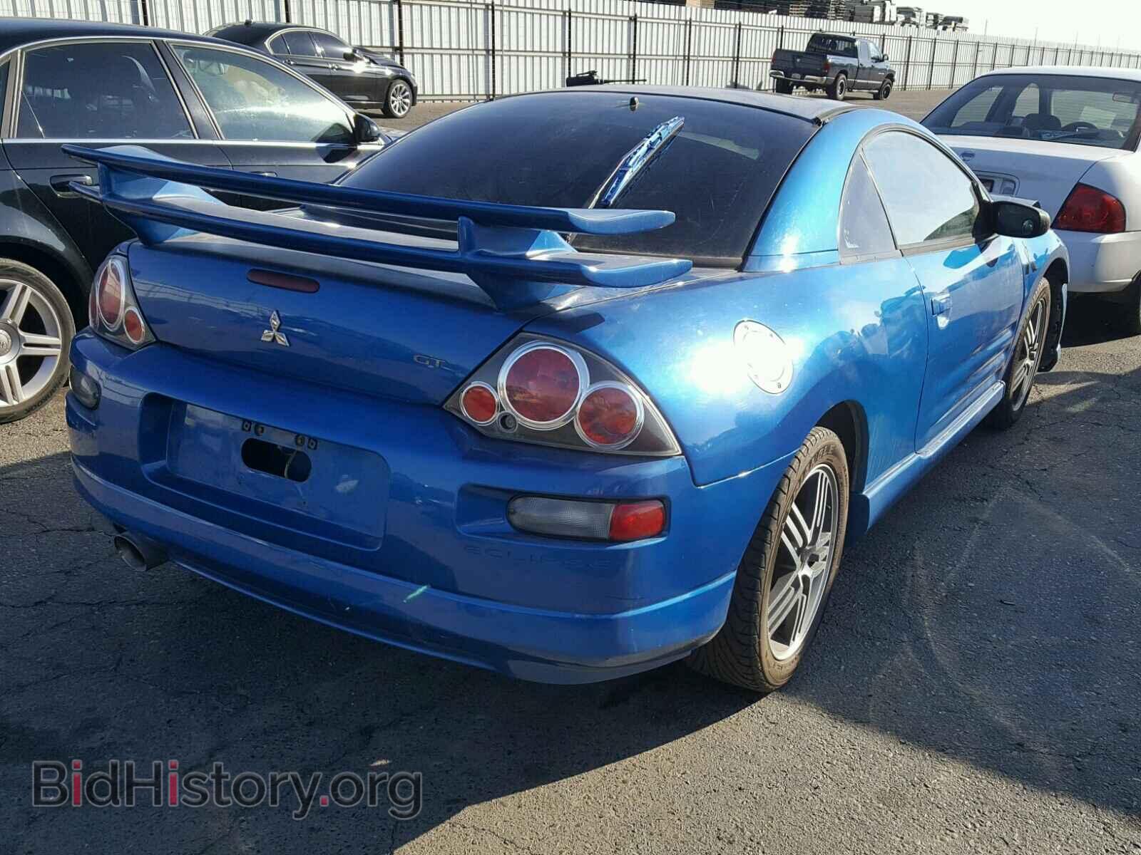 2002 MITSUBISHI ECLIPSE - VIN: 4A3AC54H42E049505 - Фото 4