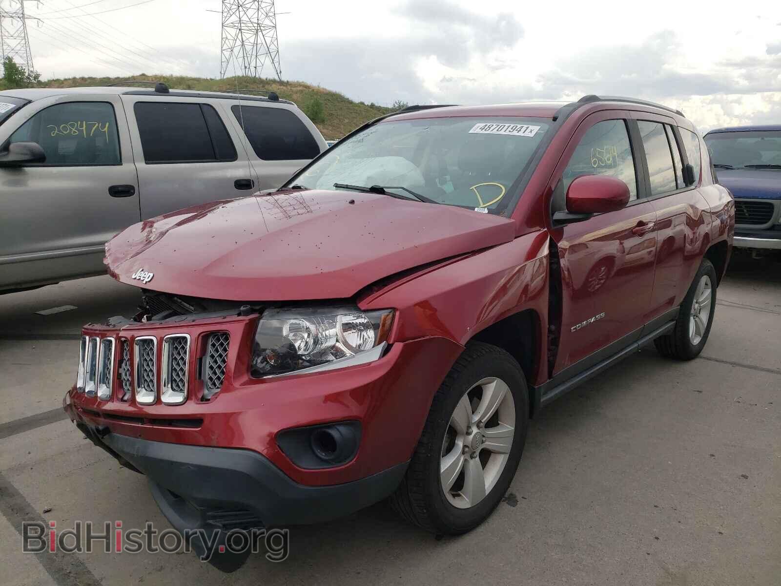 2017 JEEP COMPASS - VIN: 1C4NJDEB5HD191083 - Фото 2