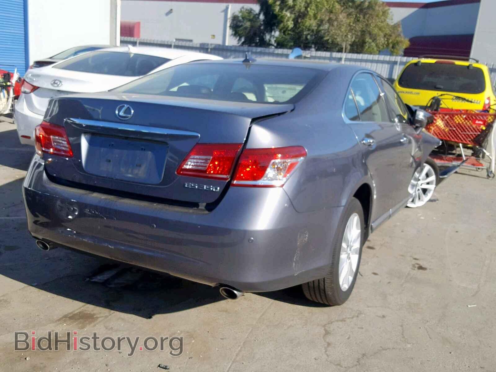 2012 LEXUS ES350 - VIN: JTHBK1EG4C2510065 - Фото 4