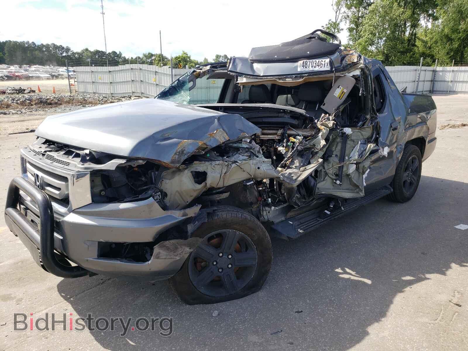 2011 HONDA RIDGELINE - VIN: 5FPYK1F5XBB006986 - Фото 2