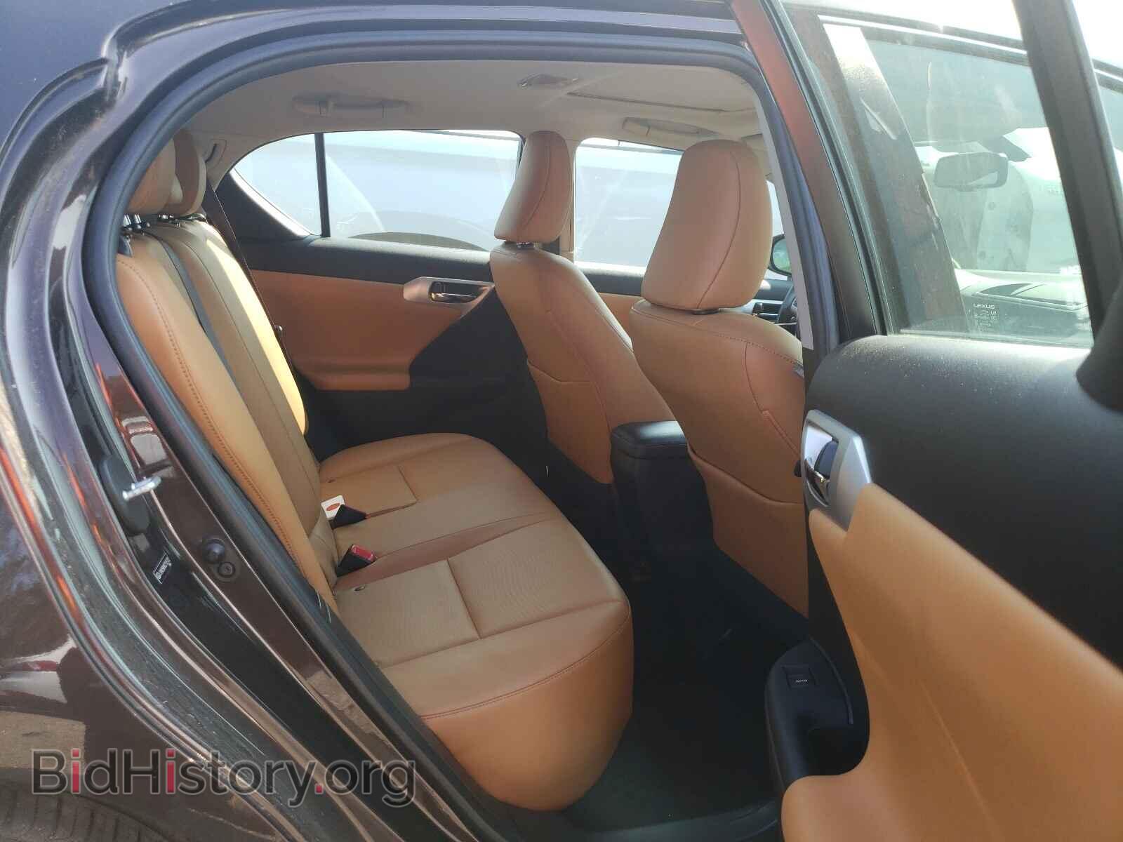 2012 LEXUS CT 200 - VIN: JTHKD5BHXC2105102 - Фото 6