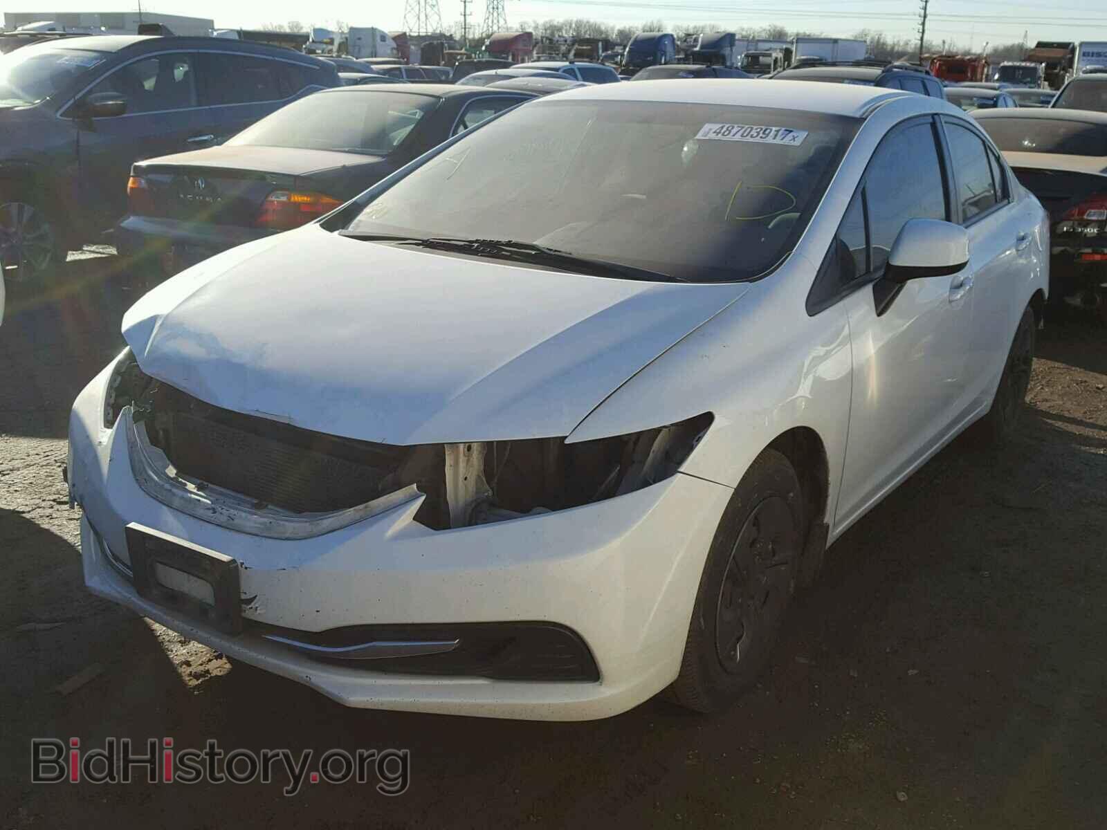 2013 HONDA CIVIC - VIN: 19XFB2F53DE059236 - Фото 2
