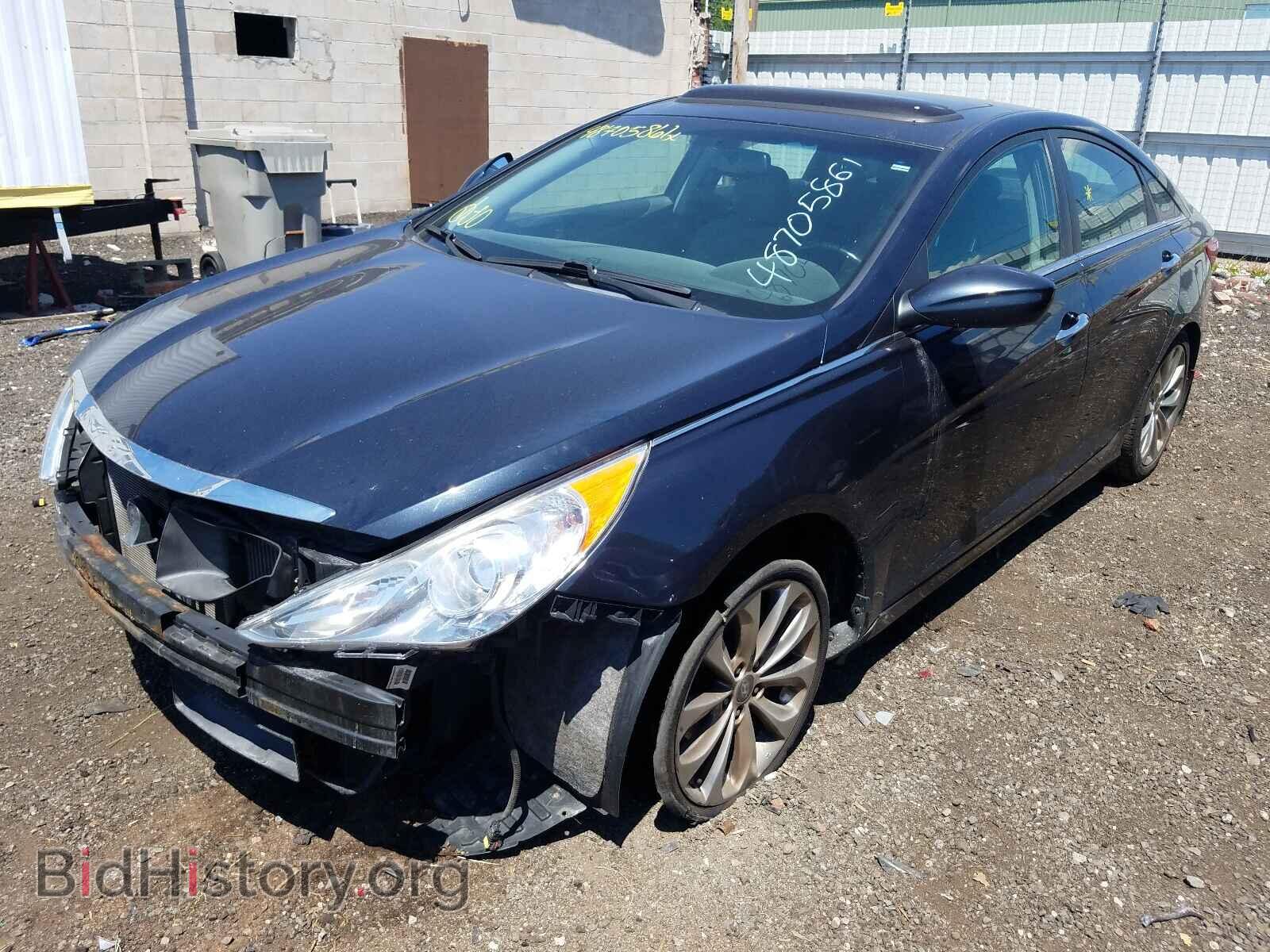 2012 HYUNDAI SONATA - VIN: 5NPEC4AB0CH417145 - Фото 2