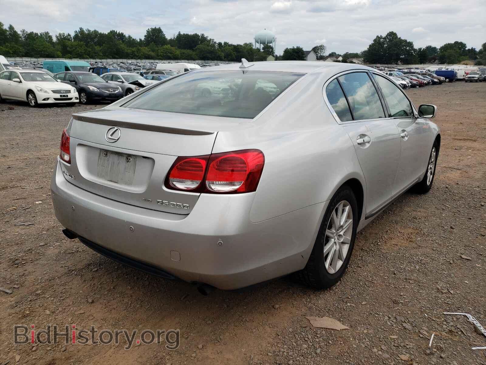 2007 LEXUS GS350 - VIN: JTHCE96S670004591 - Фото 4