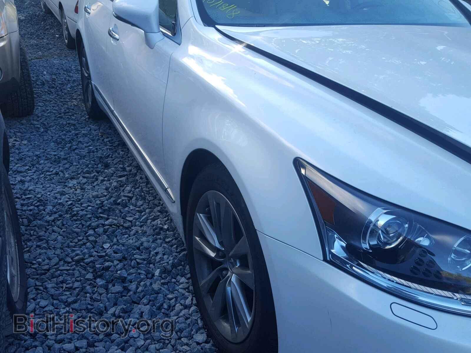 2013 LEXUS LS460 - VIN: JTHCL5EF2D5017744 - Фото 9