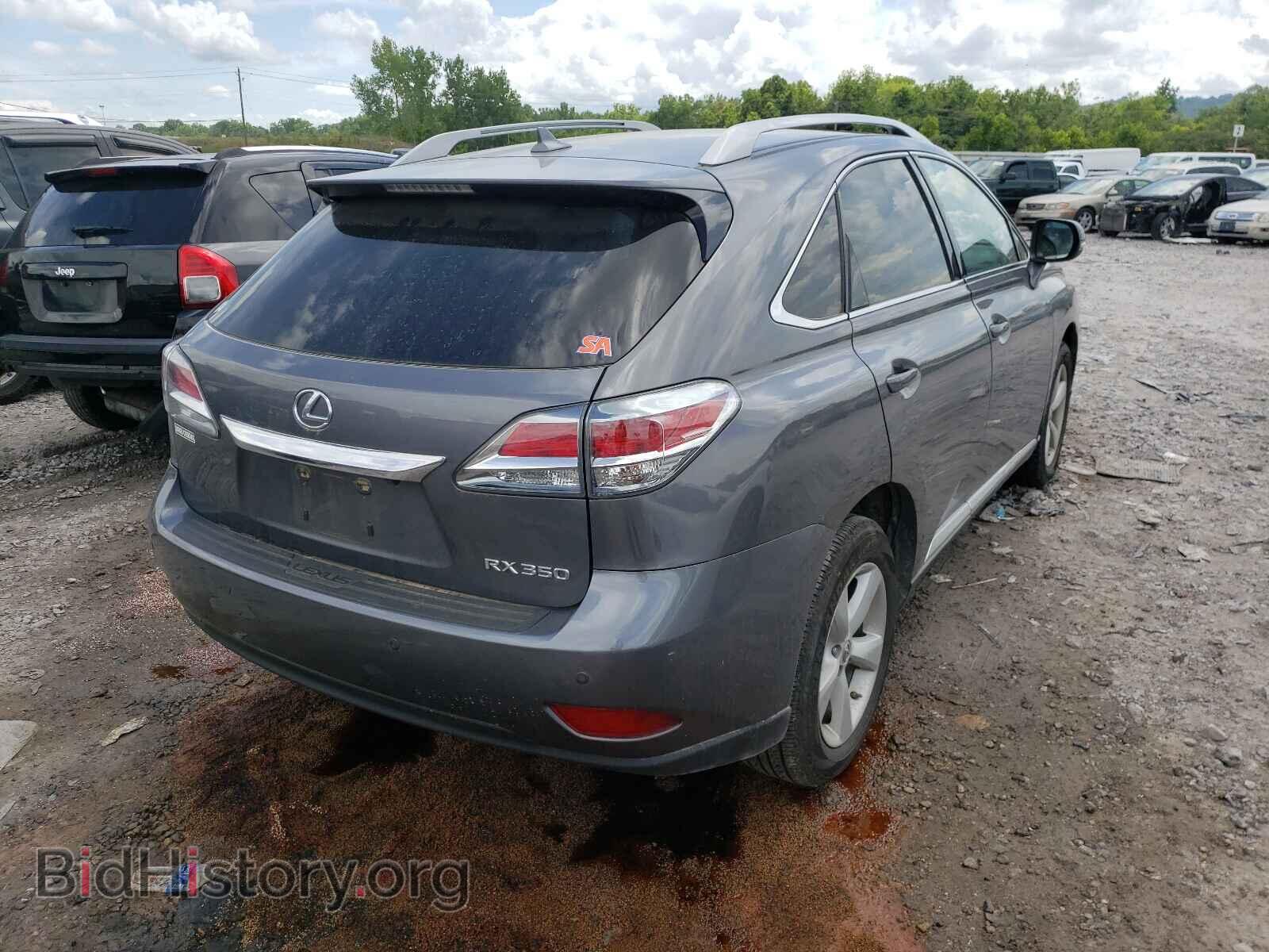 2013 LEXUS RX350 - VIN: 2T2BK1BA1DC198092 - Фото 4