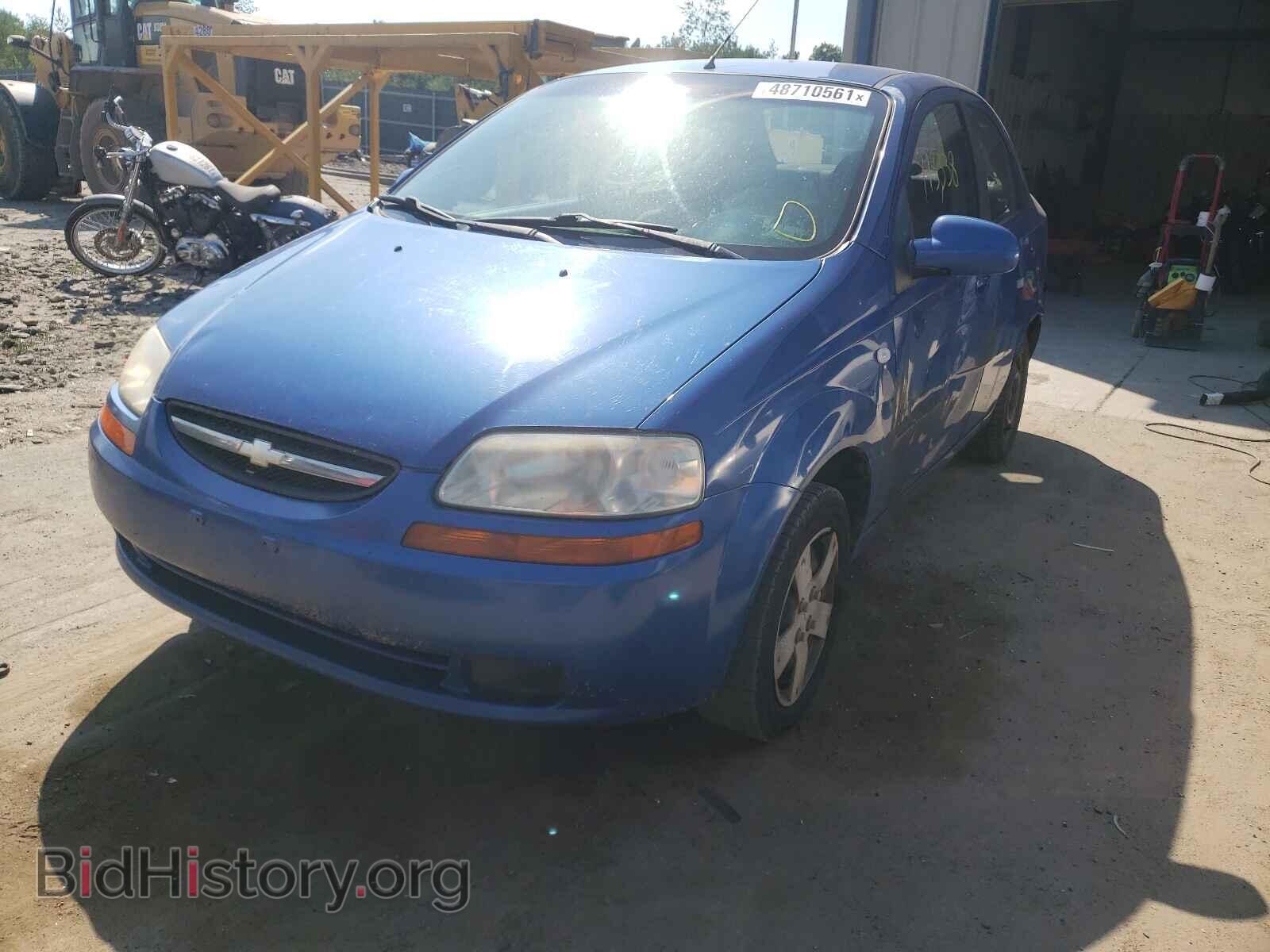 2006 CHEVROLET AVEO - VIN: KL1TD56696B640870 - Фото 2