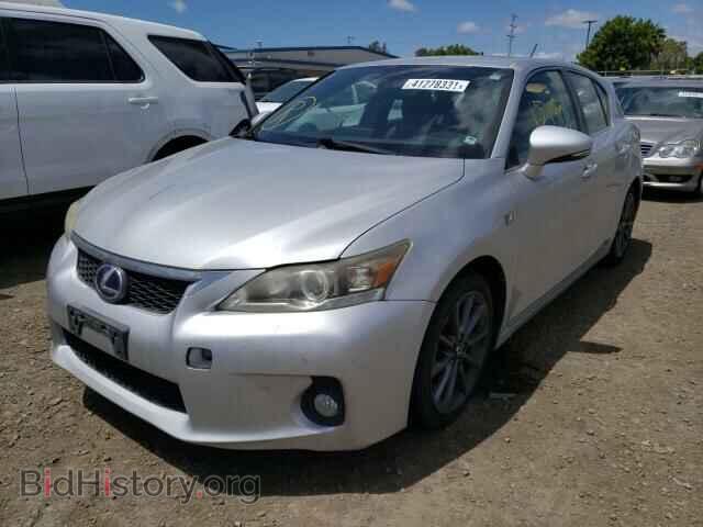 2012 LEXUS CT 200 - VIN: JTHKD5BH9C2094447 - Фото 2