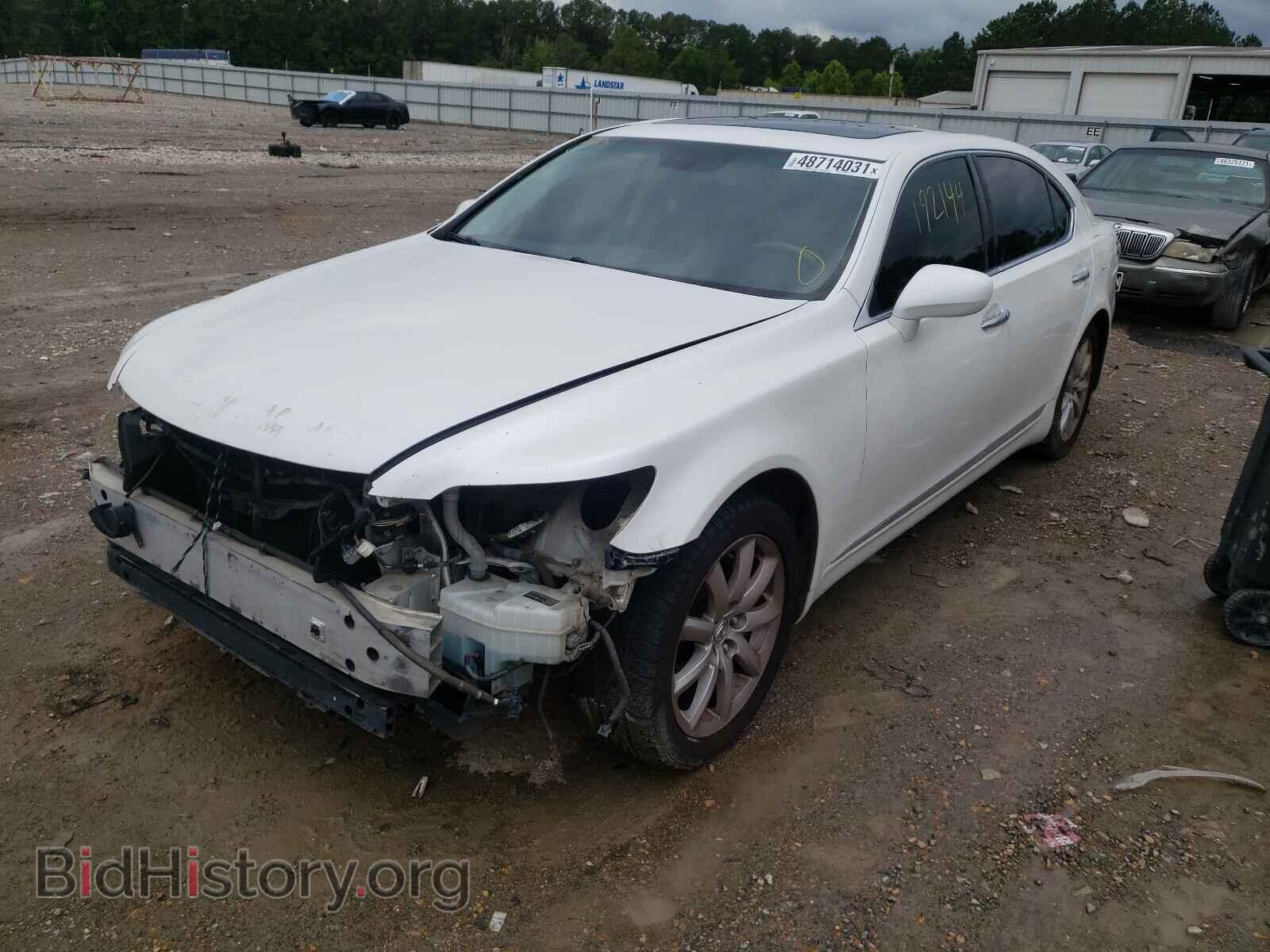 2008 LEXUS LS460 - VIN: JTHGL46F685032893 - Фото 2