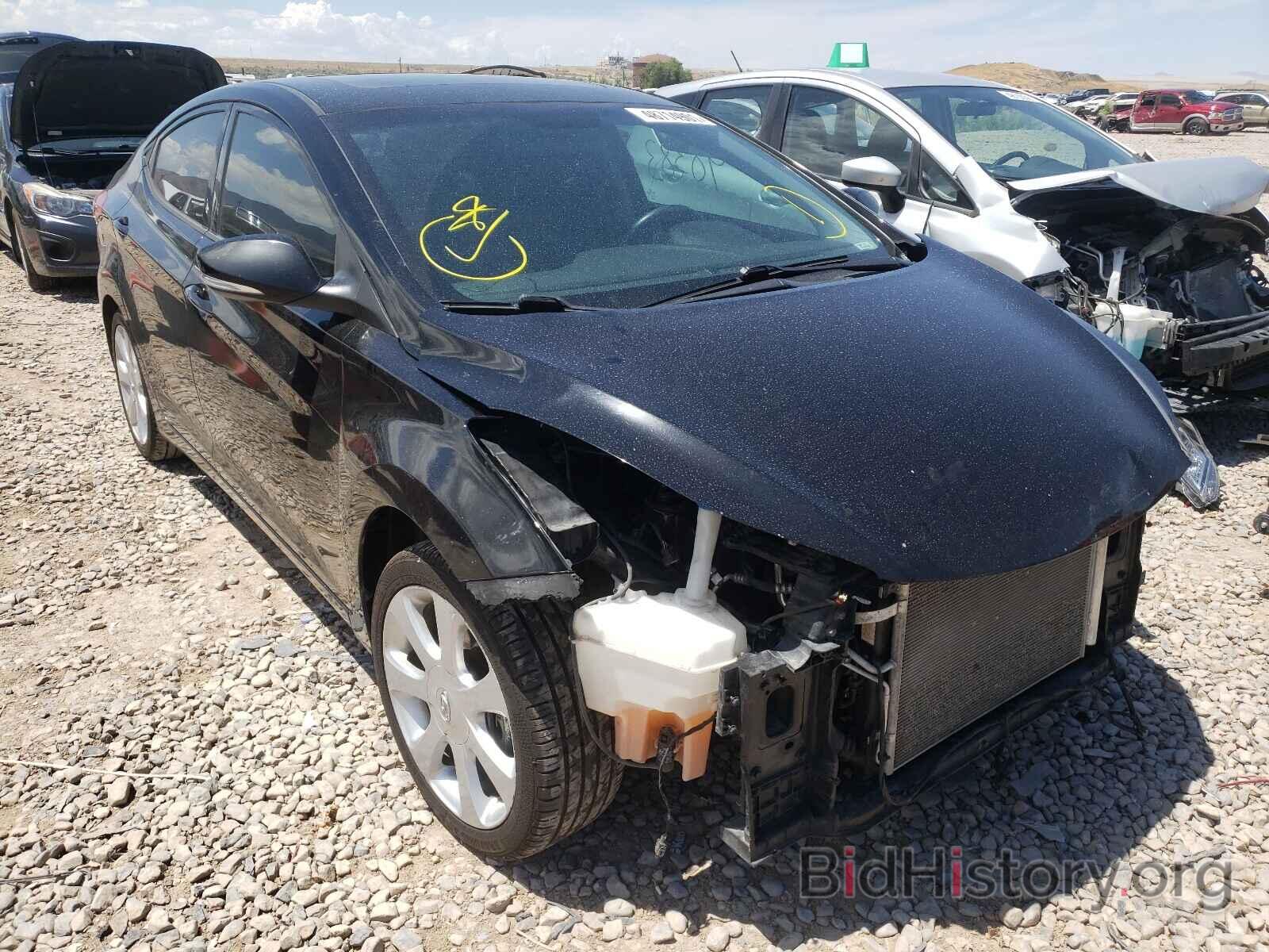 Photo KMHDH4AE8DU847662 - HYUNDAI ELANTRA 2013