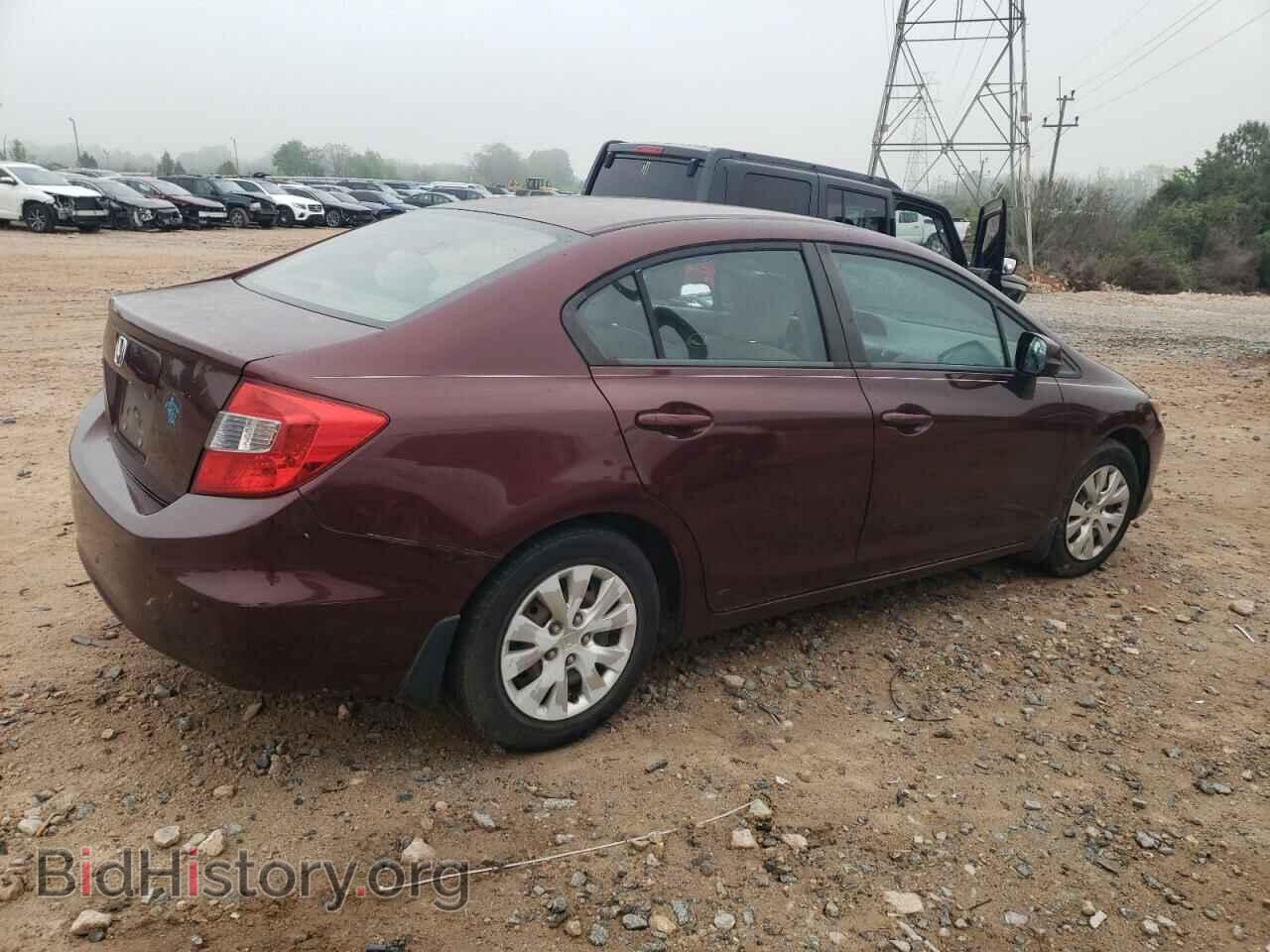 2012 HONDA CIVIC - VIN: 19XFB2F53CE108921 - Фото 3