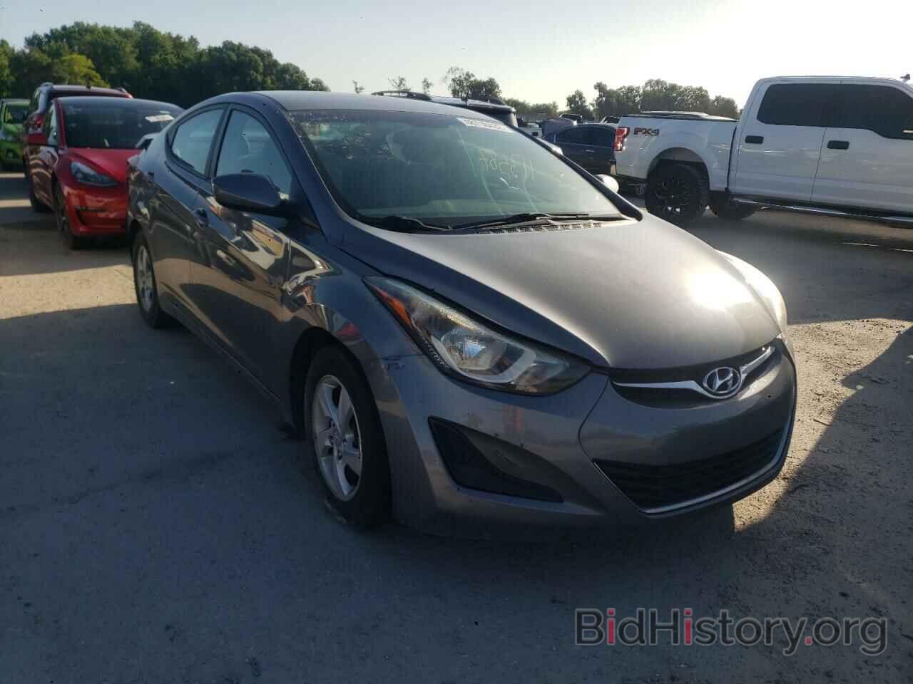 Фотография 5NPDH4AE6EH461712 - HYUNDAI ELANTRA 2014