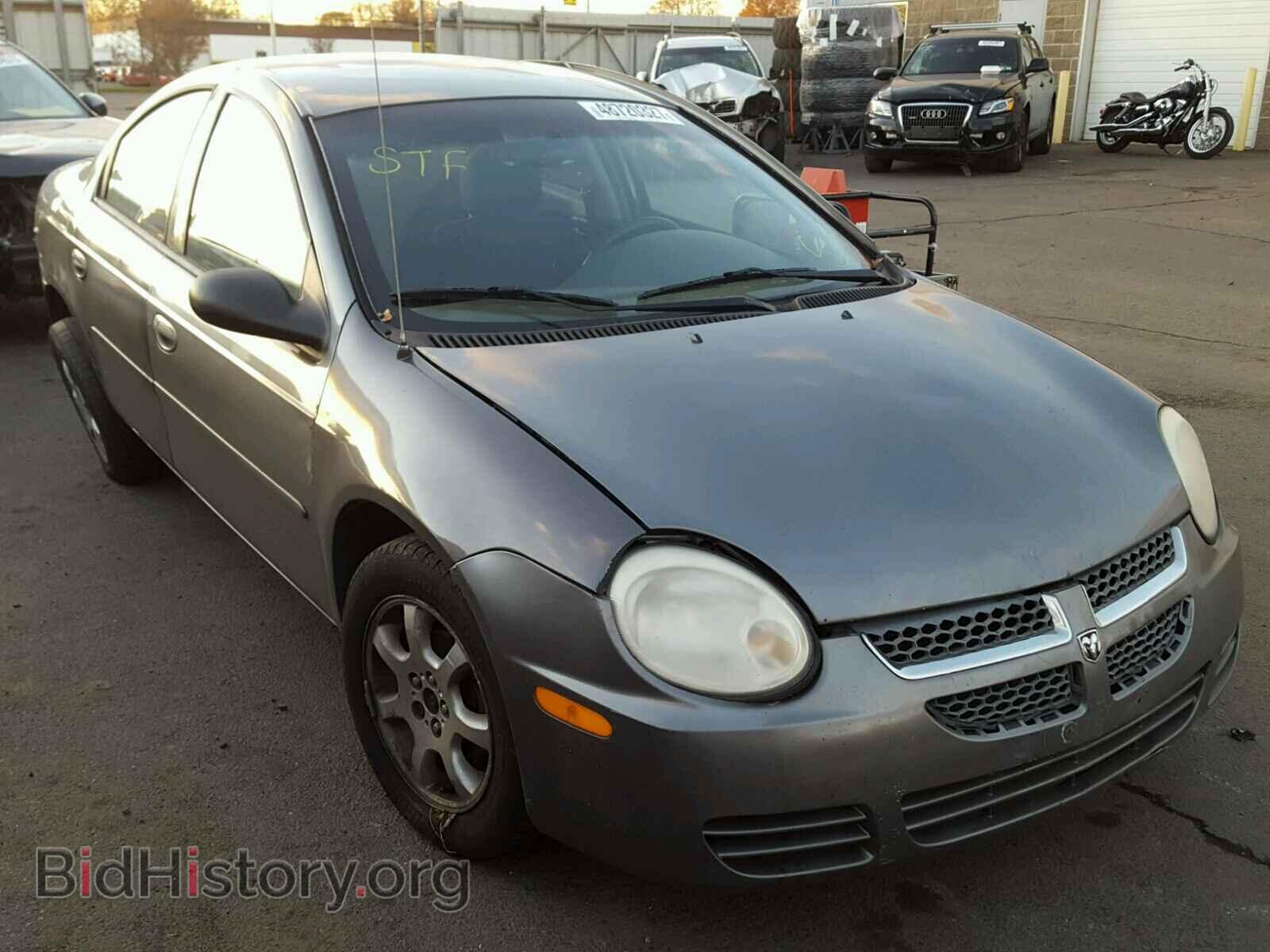 Photo 1B3ES56C35D174841 - DODGE NEON 2005
