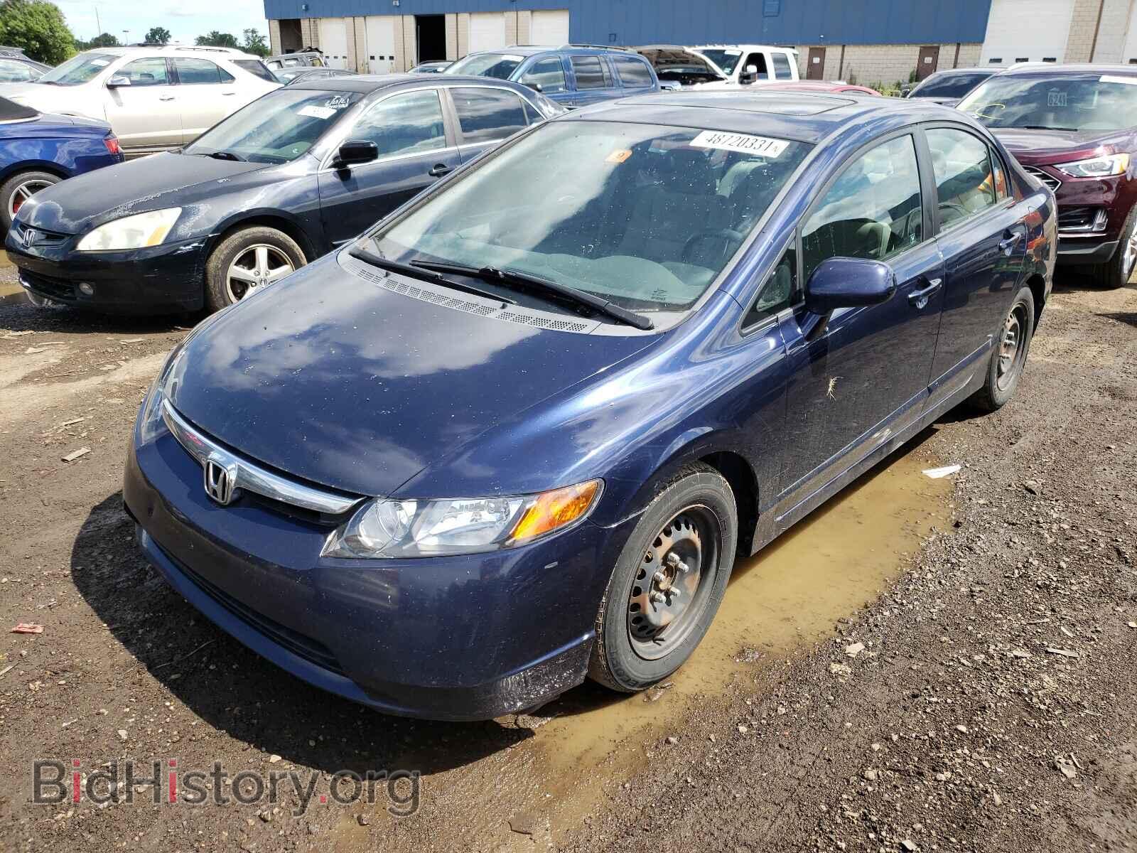 2007 HONDA CIVIC - VIN: 1HGFA16887L134811 - Фото 2
