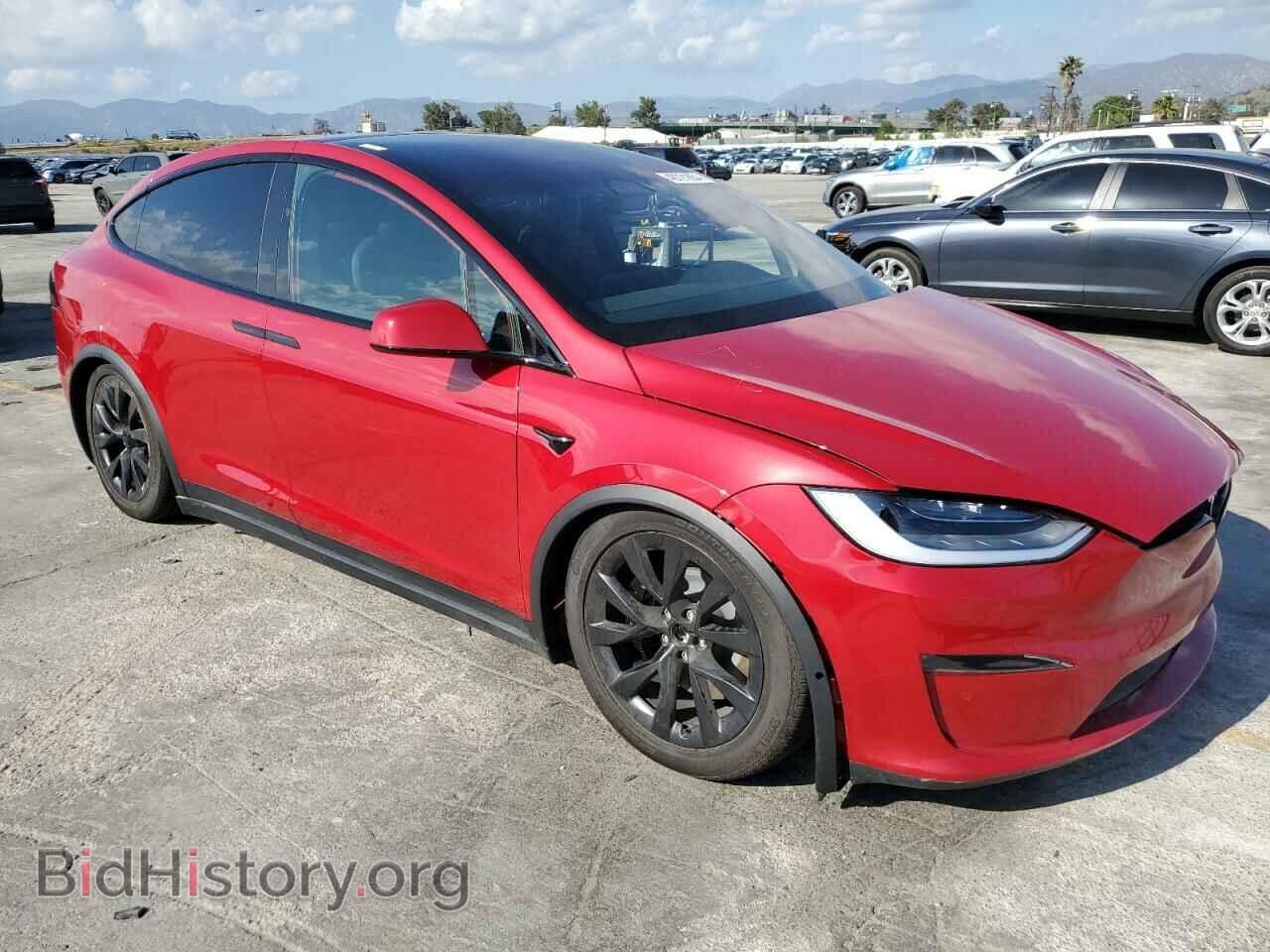 2022 TESLA MODEL X - VIN: 7SAXCBE61NF360100 - Photo 4