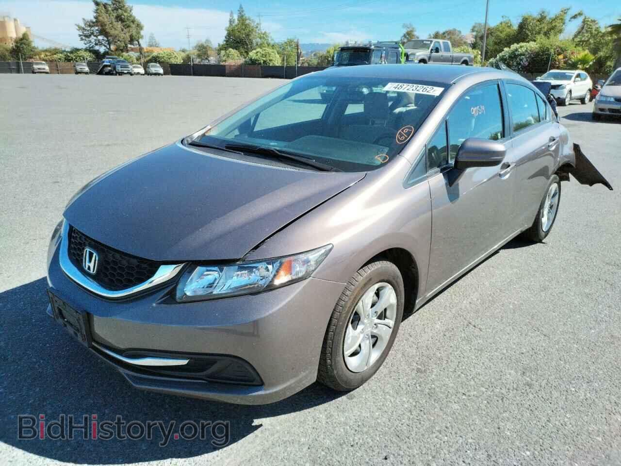 2014 HONDA CIVIC - VIN: 19XFB2F59EE238401 - Фото 2