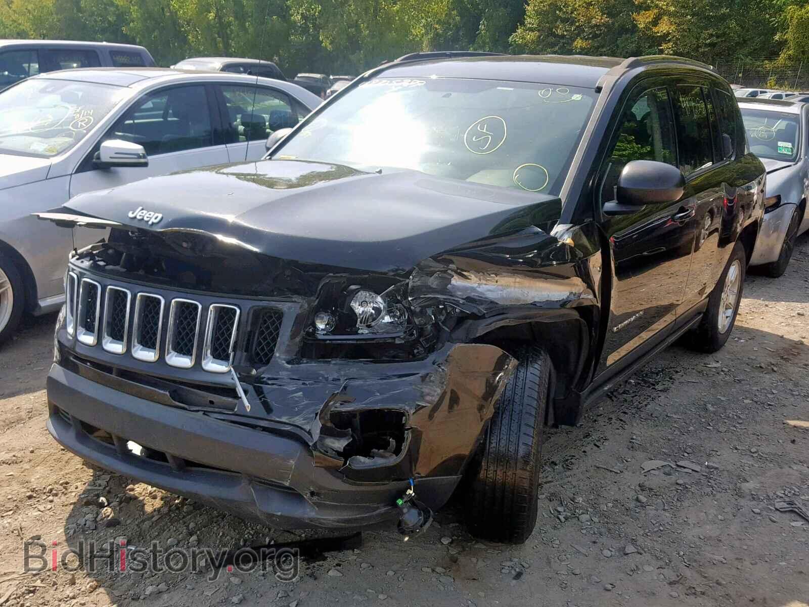 2014 JEEP COMPASS SP - VIN: 1C4NJCBA0ED843593 - Фото 2