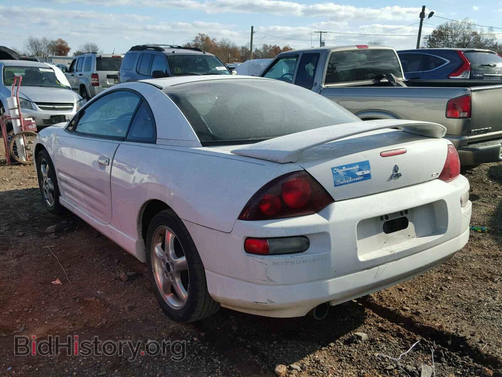 2000 MITSUBISHI ECLIPSE - VIN: 4A3AC84L7YE161584 - Фото 3