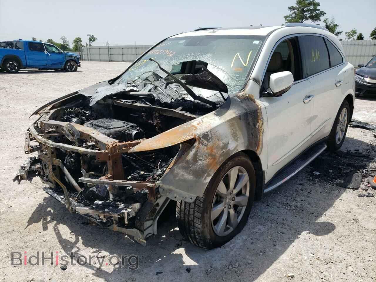 2015 ACURA MDX - VIN: 5FRYD4H81FB027760 - Фото 2