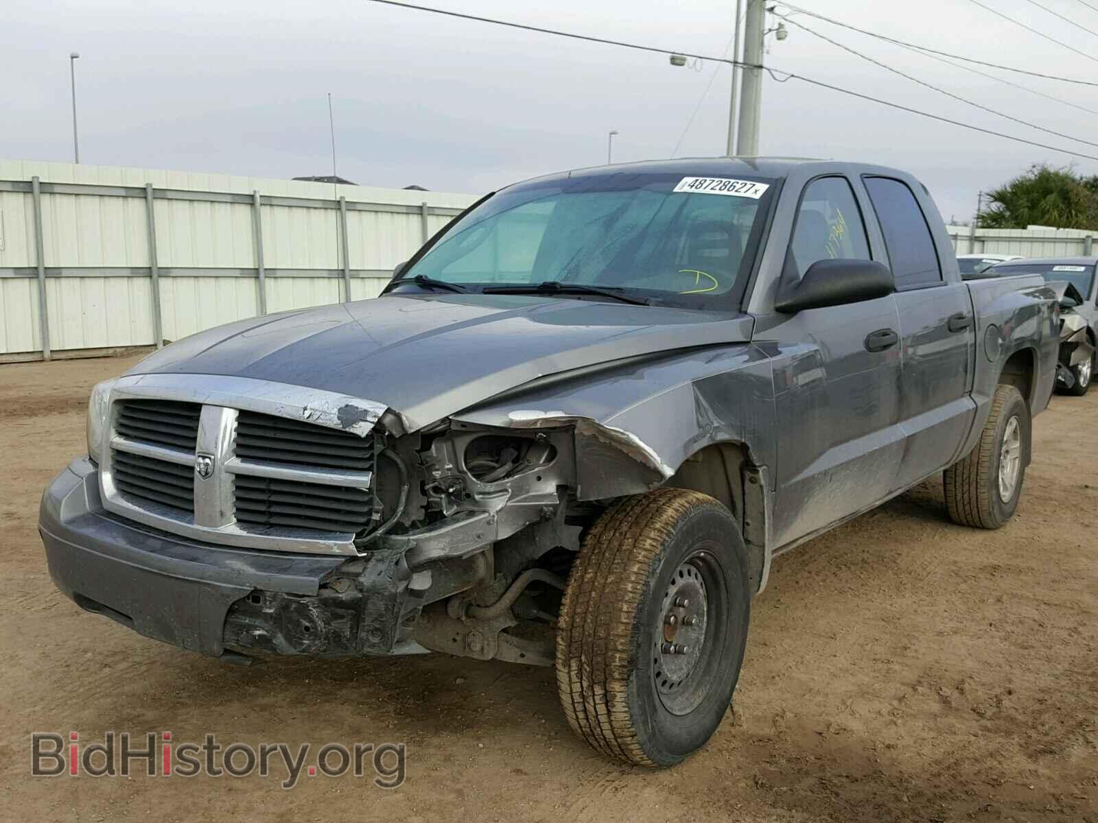 2007 DODGE DAKOTA - VIN: 1D7HE48K27S136880 - Фото 2