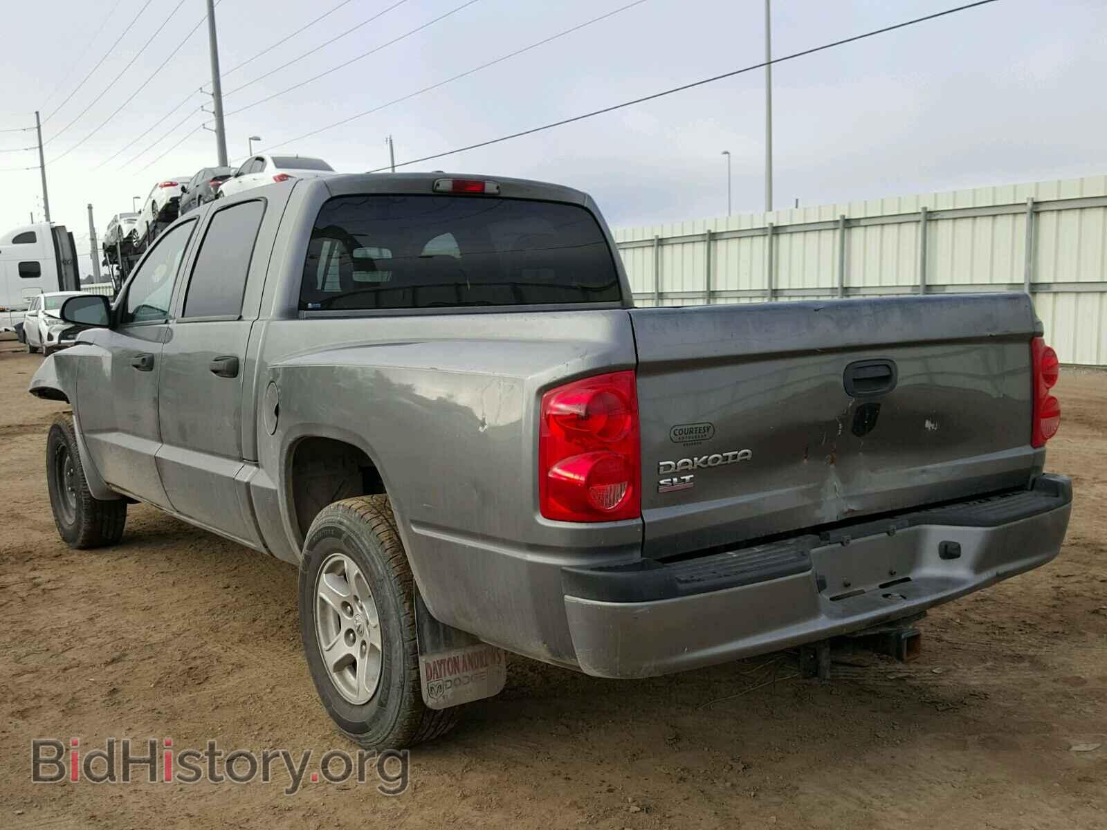 2007 DODGE DAKOTA - VIN: 1D7HE48K27S136880 - Фото 3