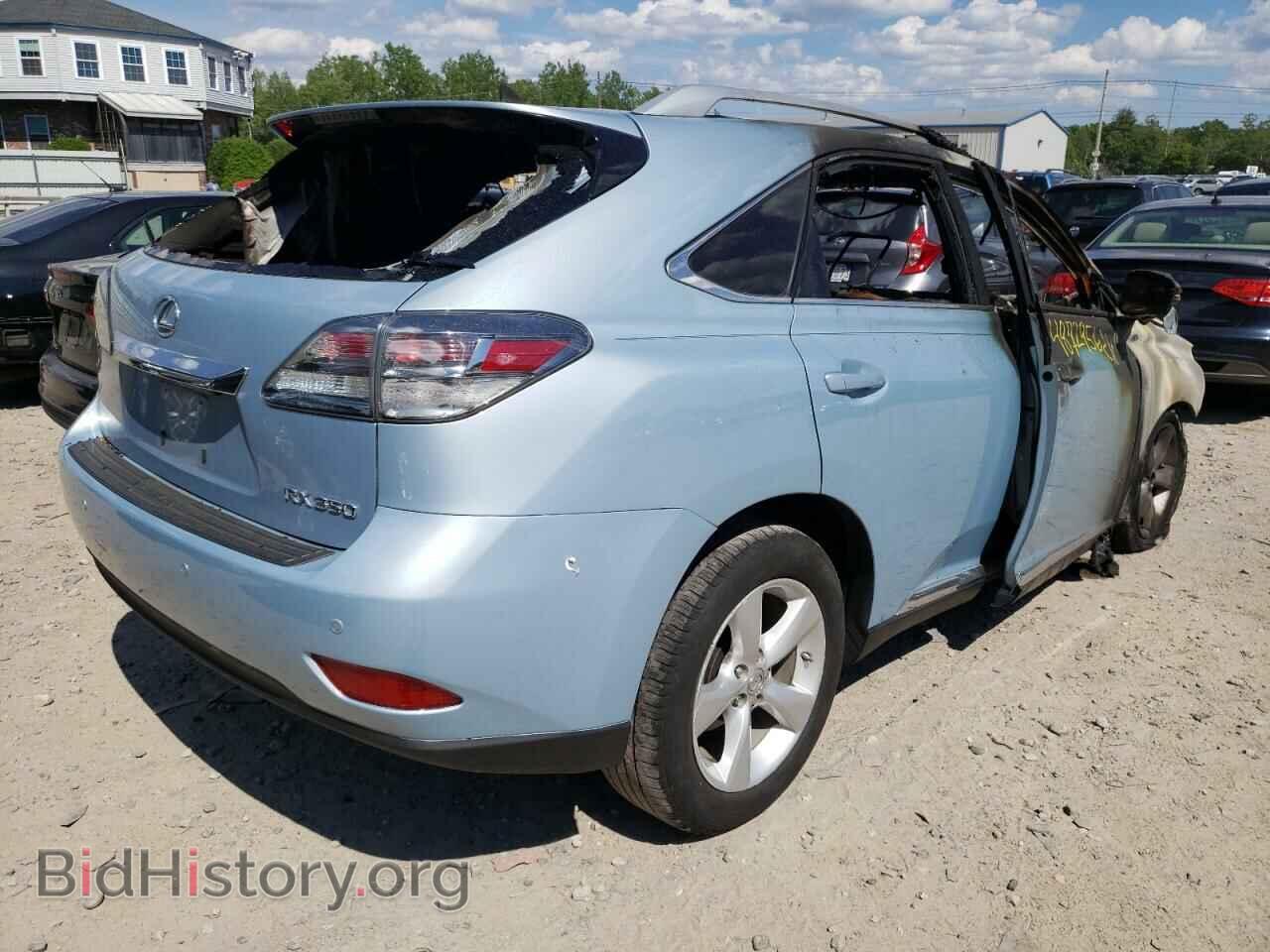 2012 LEXUS RX350 - VIN: 2T2BK1BA8CC120889 - Фото 4