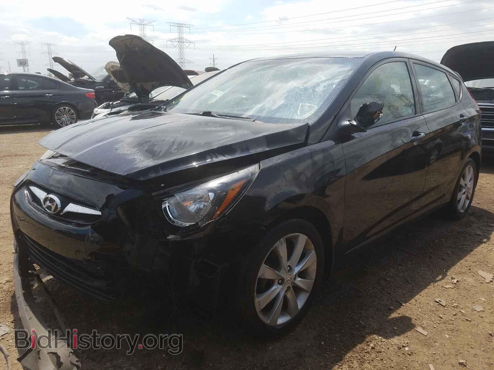 2012 HYUNDAI ACCENT - VIN: KMHCU5AE4CU024951 - Фото 2