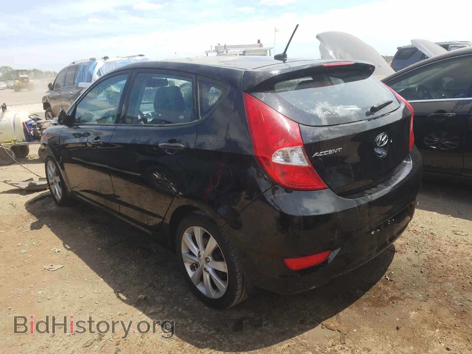 2012 HYUNDAI ACCENT - VIN: KMHCU5AE4CU024951 - Фото 3