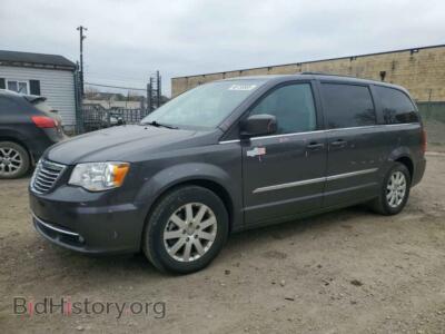 2016 Chrysler MINIVAN Touring, gray — VIN 2C4RC1BG2GR138525, Copart