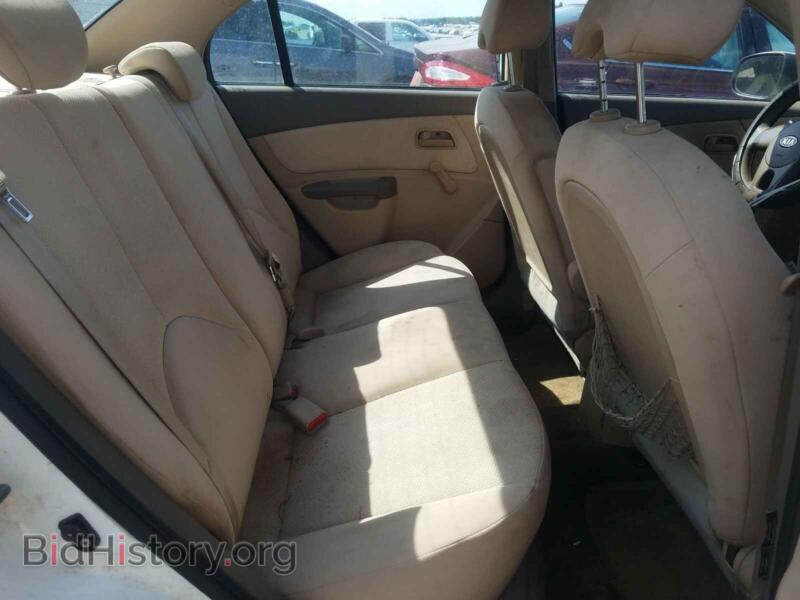 2011 Kia RIO BASE (VIN KNADH4A31B6858830) — photo 6 of 10