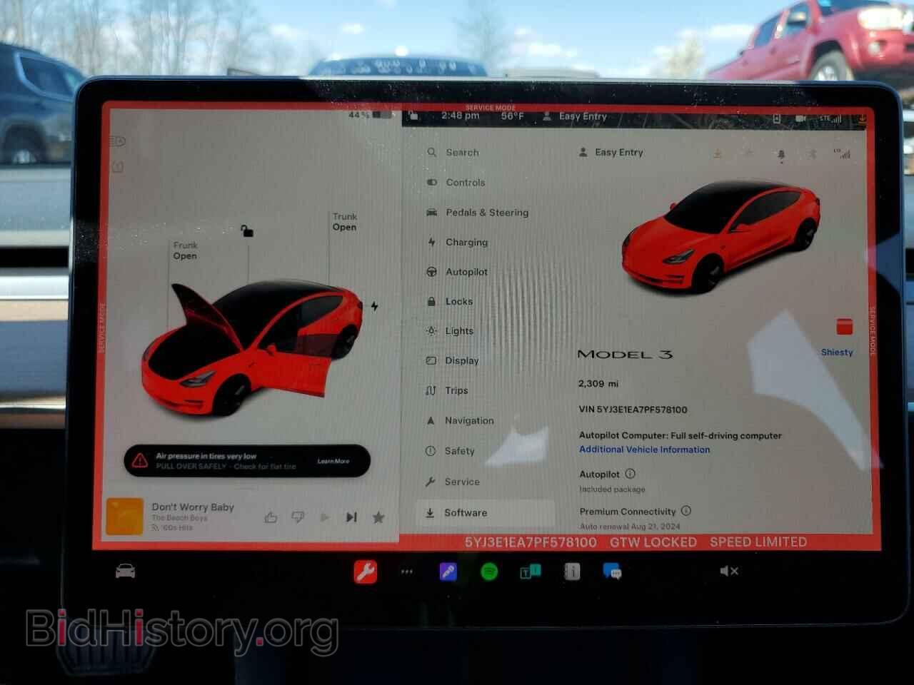 2023 TESLA MODEL 3 - VIN: 5YJ3E1EA7PF578100 - Фото 9