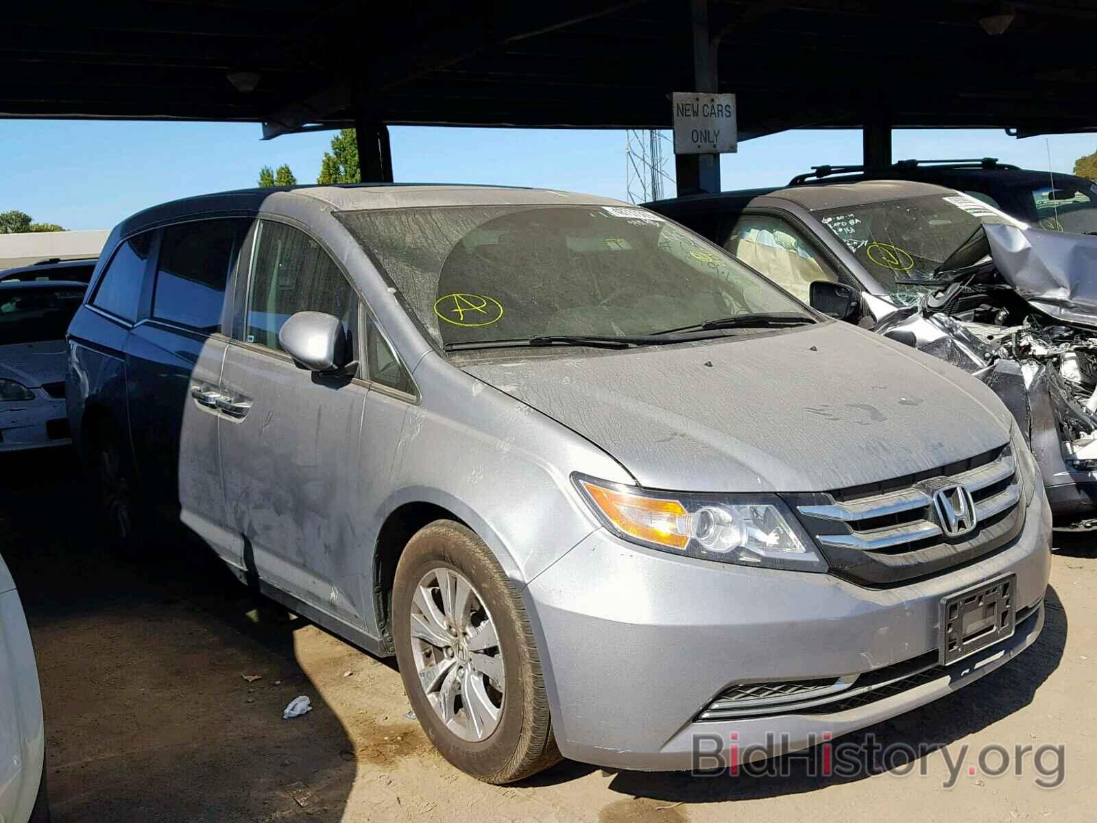 Фотография 5FNRL5H61GB076570 - HONDA ODYSSEY EX 2016