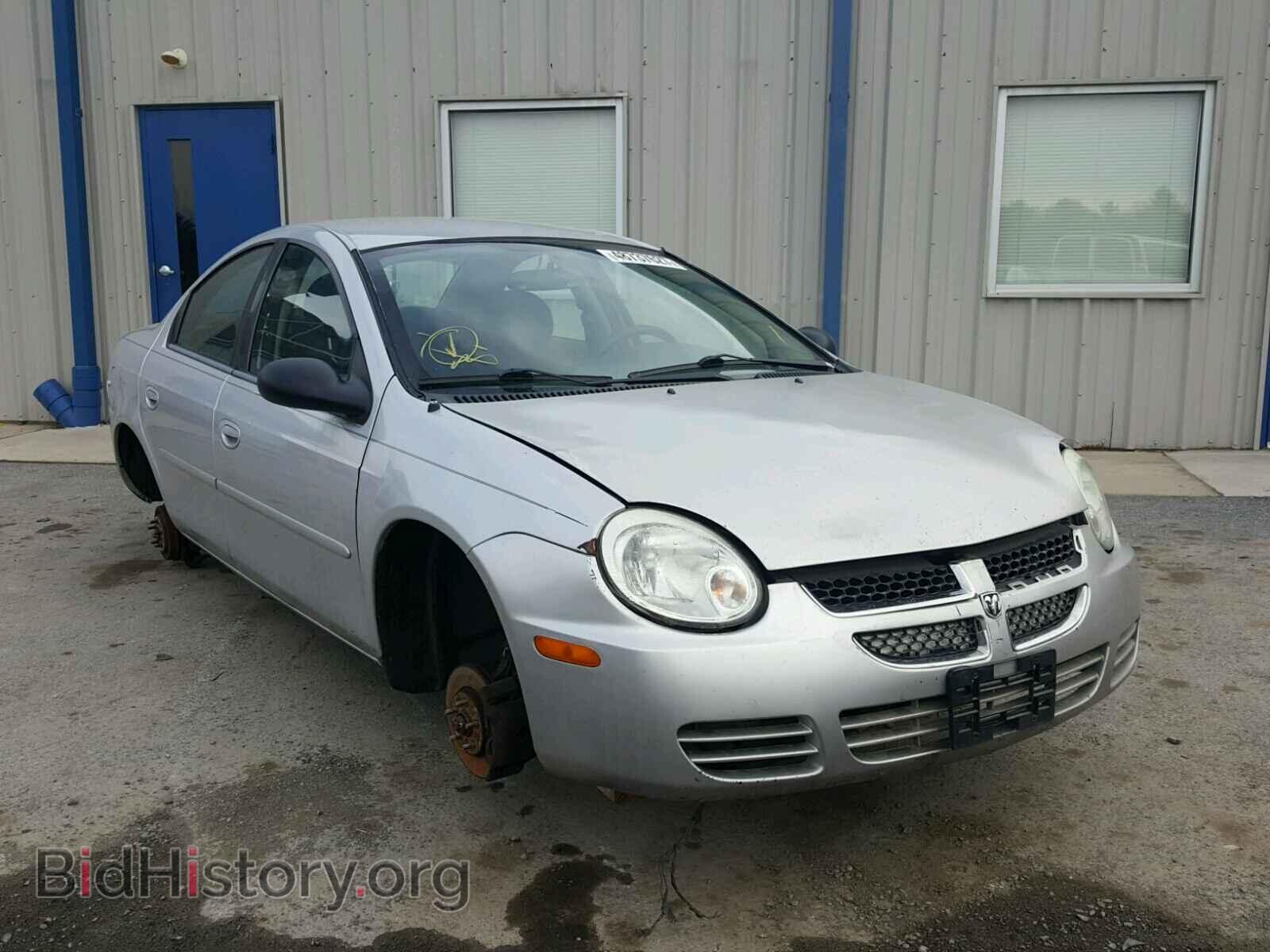 Photo 1B3ES56CX5D231083 - DODGE NEON 2005