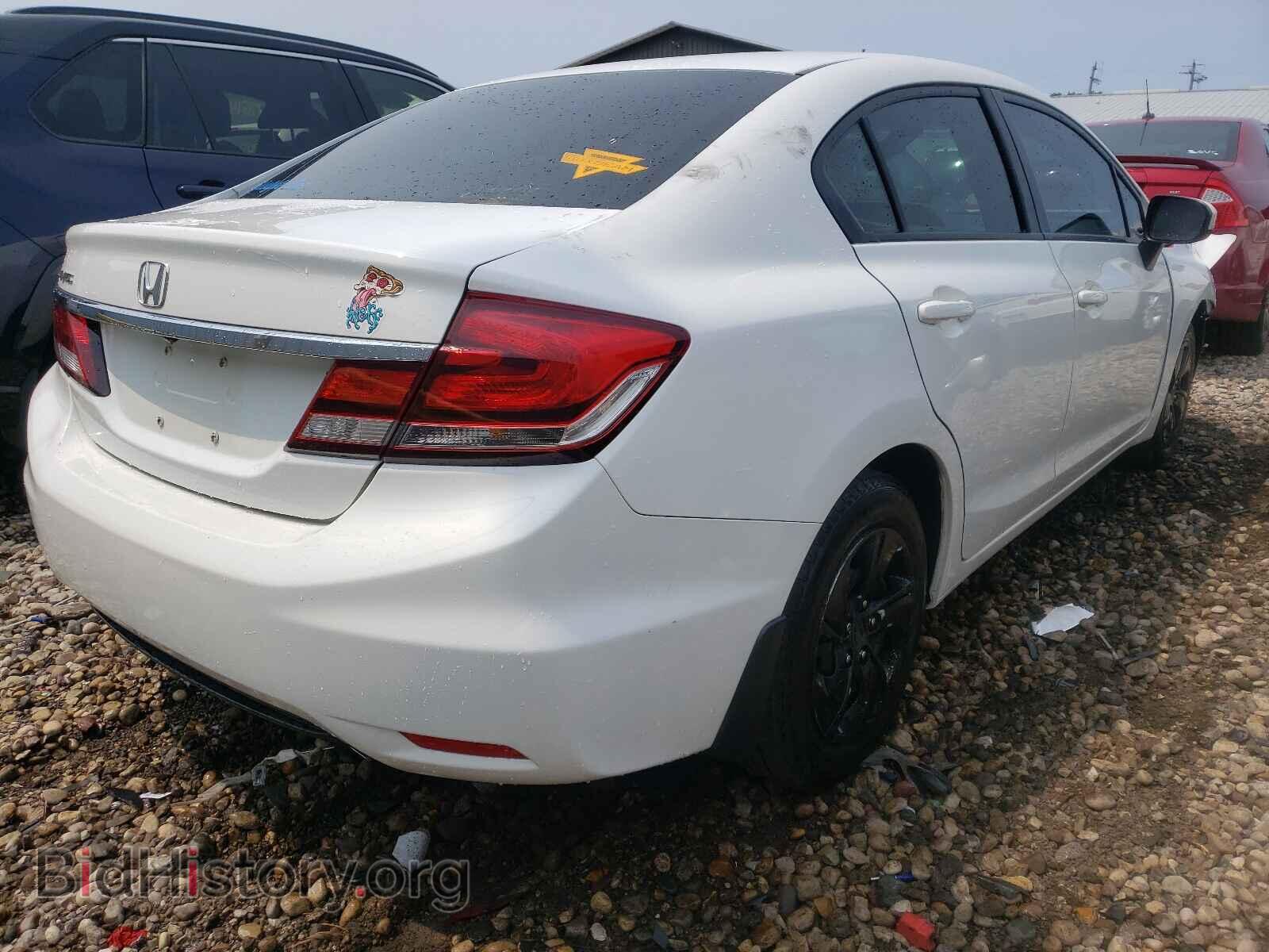 2014 HONDA CIVIC - VIN: 2HGFB2F54EH500878 - Фото 4