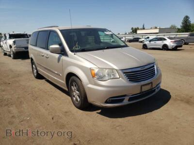 2013 Chrysler MINIVAN Town & COU, beige — VIN 2C4RC1BG5DR525971, Copart