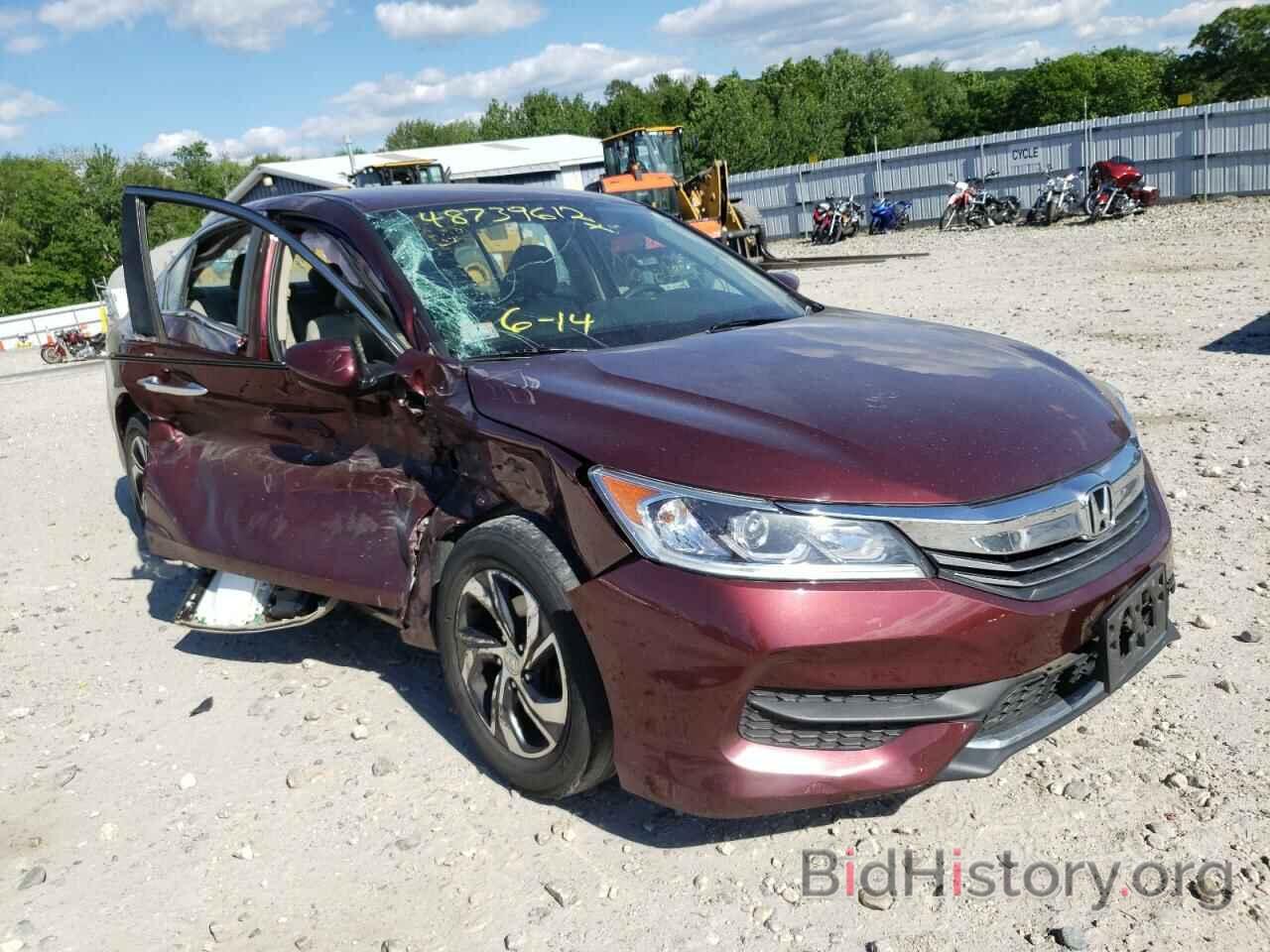 Photo 1HGCR2F31GA002409 - HONDA ACCORD 2016