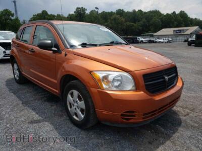 2011 Dodge CALIBER CALIBER EX, orange — VIN 1B3CB1HA4BD262384, Copart