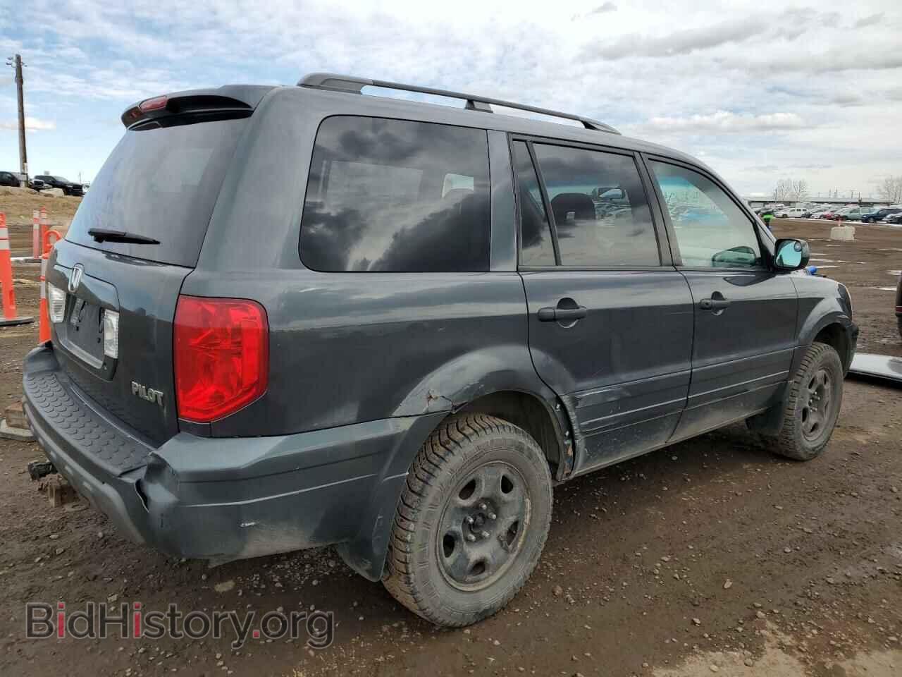 2005 HONDA PILOT - VIN: 2HKYF18435H000762 - Фото 3