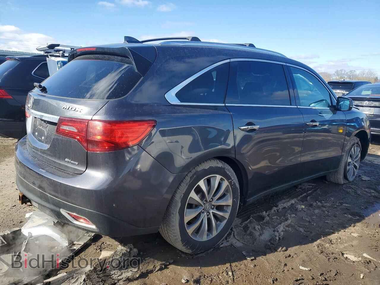 2014 ACURA MDX - VIN: 5FRYD4H45EB021696 - Фото 3